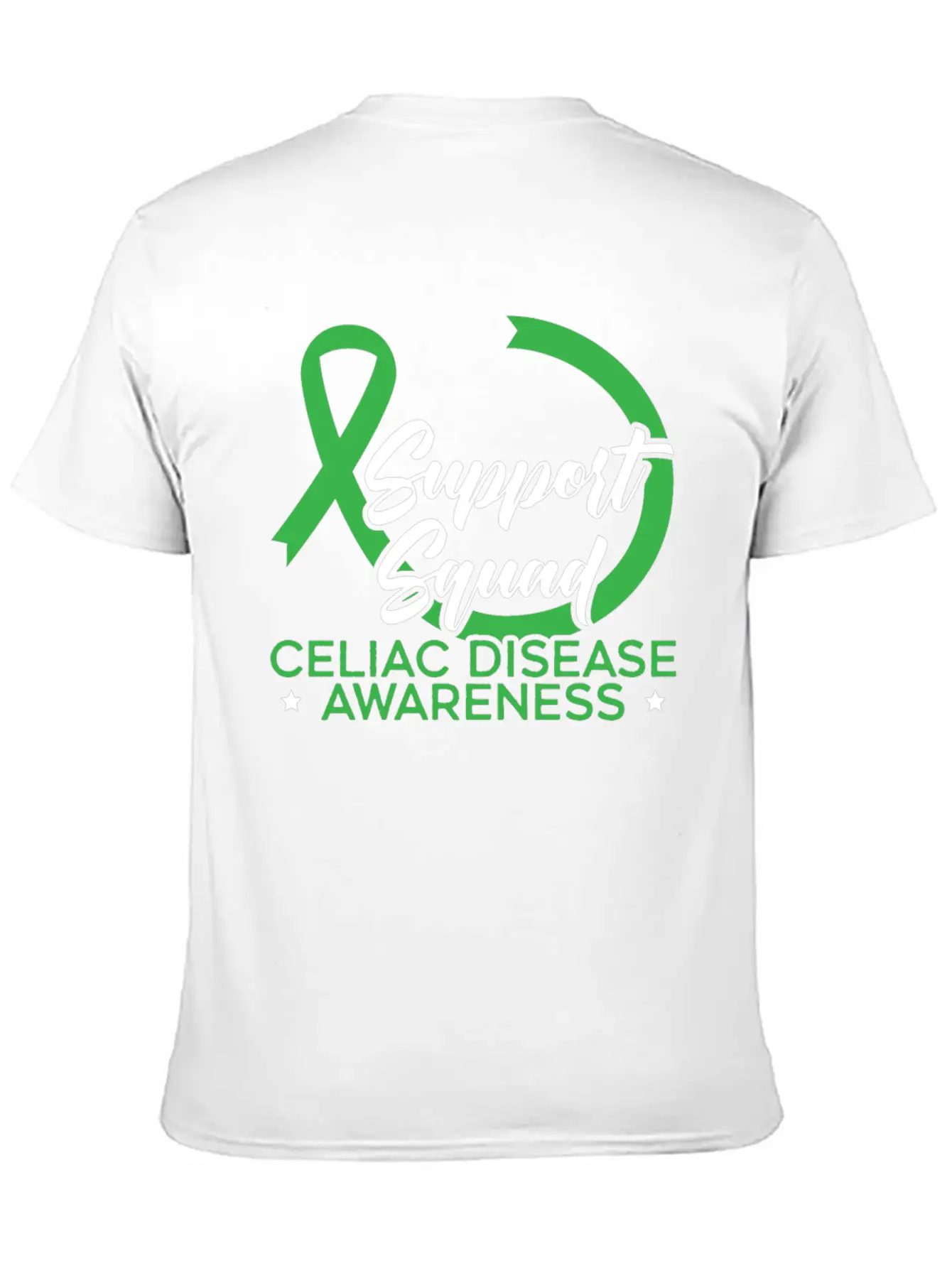 Support Squad Celiac Disease Awareness Gluten Free Classic Cotton Tee – Unisex Comfort For Any Season