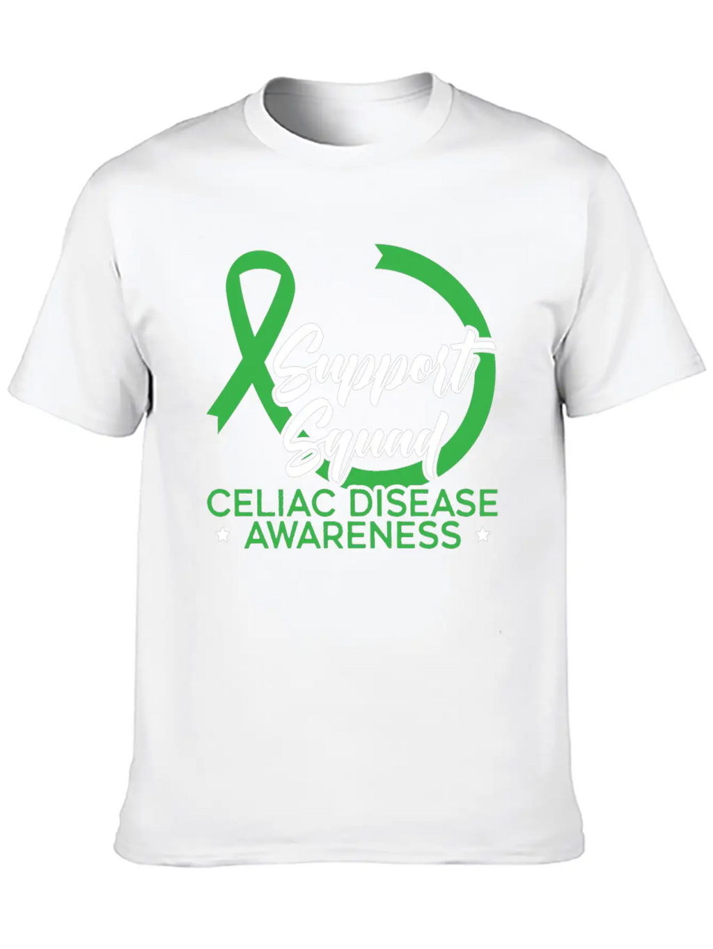 Support Squad Celiac Disease Awareness Gluten Free Classic Cotton Tee – Unisex Comfort For Any Season