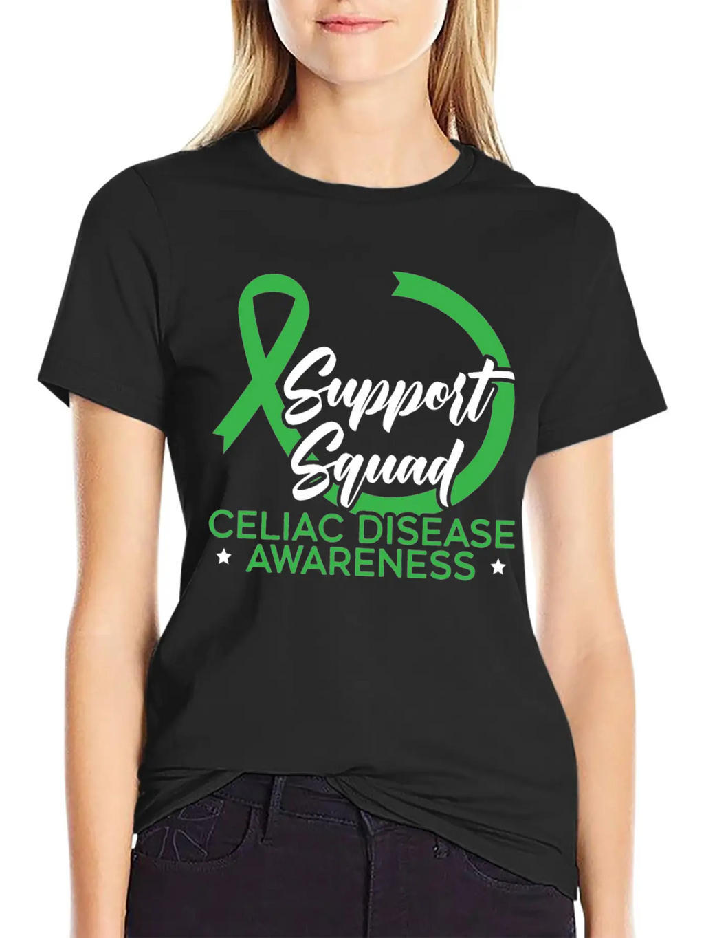 Support Squad Celiac Disease Awareness Gluten Free Classic Cotton Tee – Unisex Comfort For Any Season