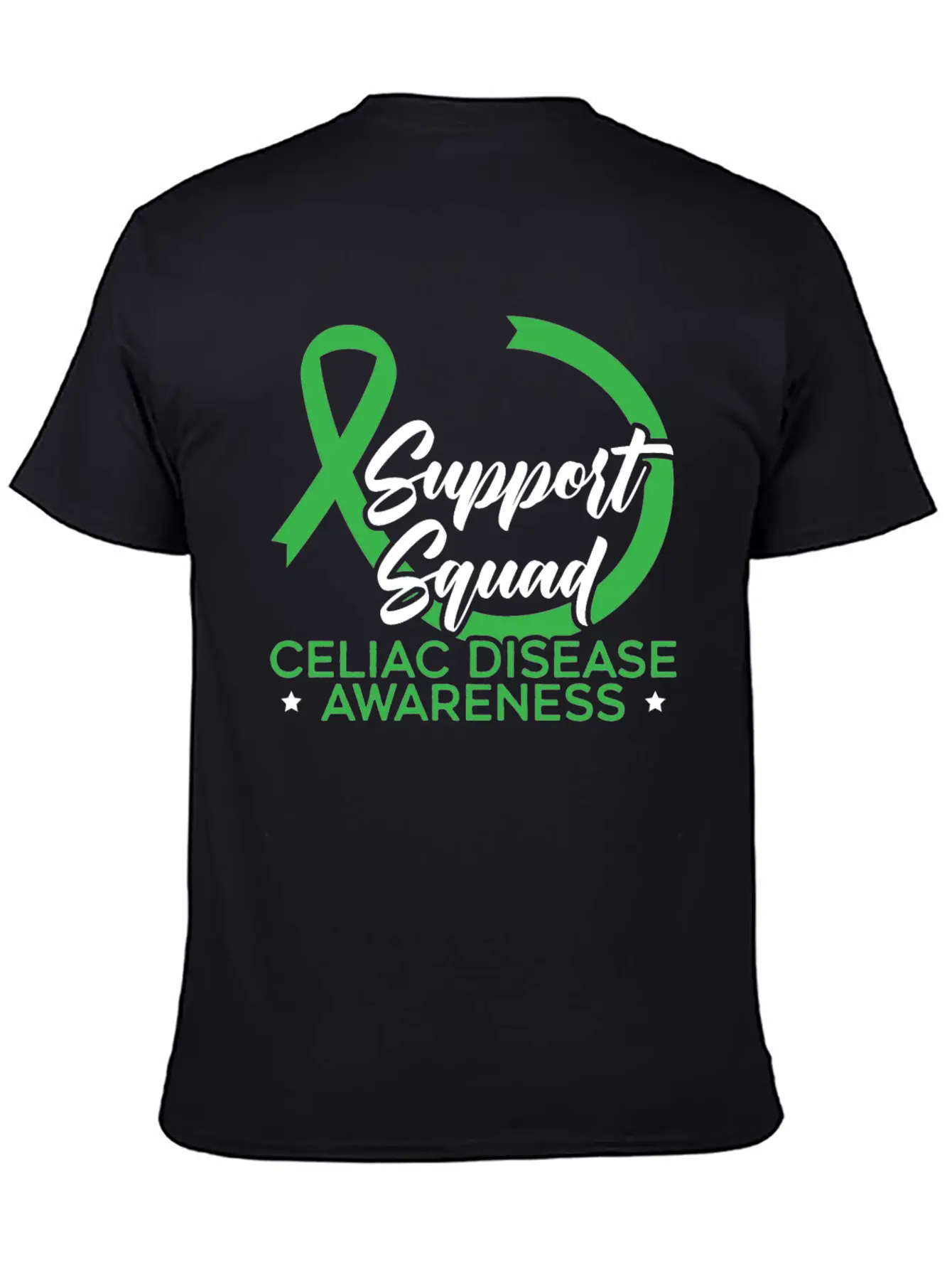 Support Squad Celiac Disease Awareness Gluten Free Classic Cotton Tee – Unisex Comfort For Any Season