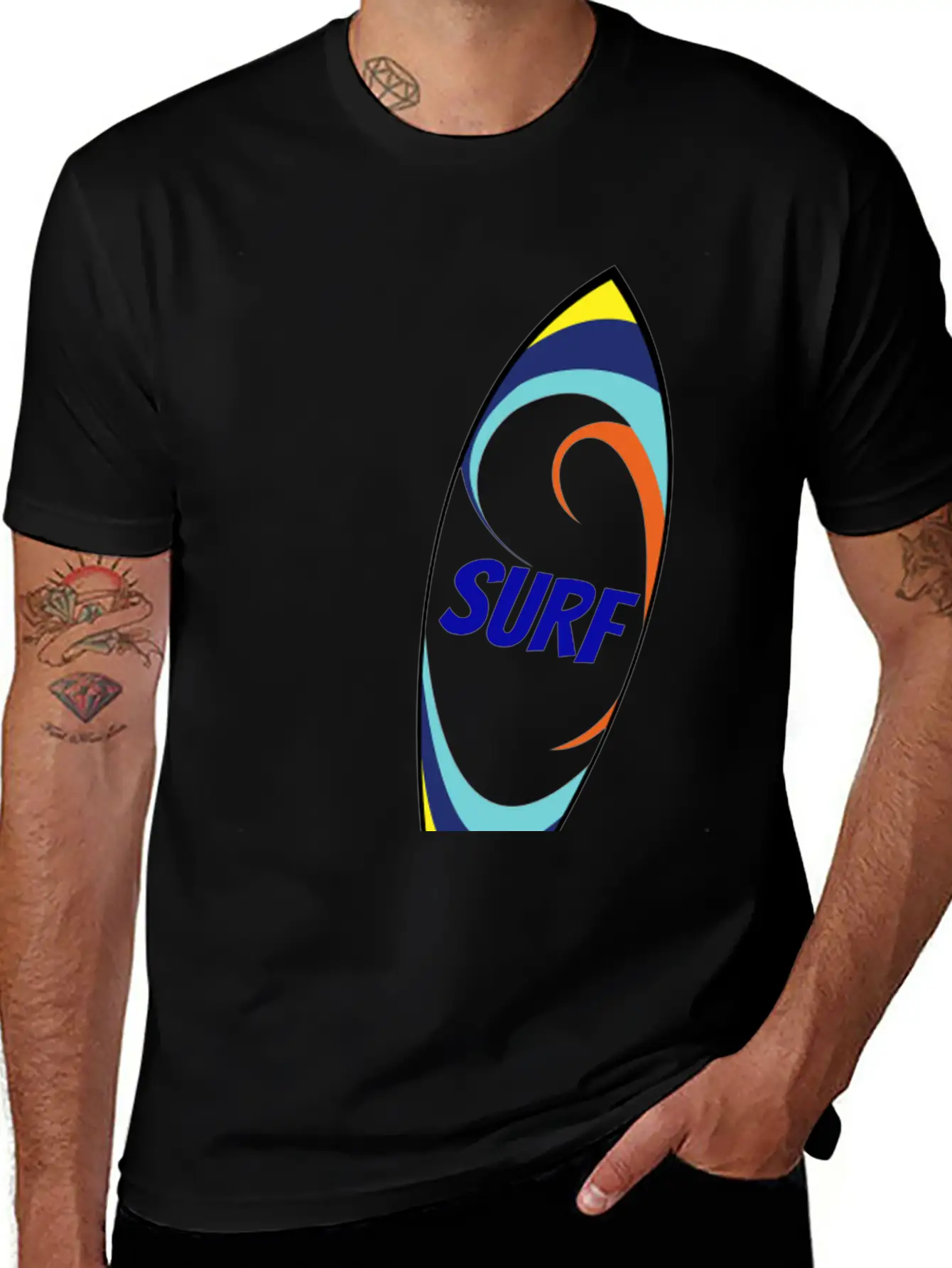 Surfing Breathable Graphic T-Shirt – Perfect For Casual Days