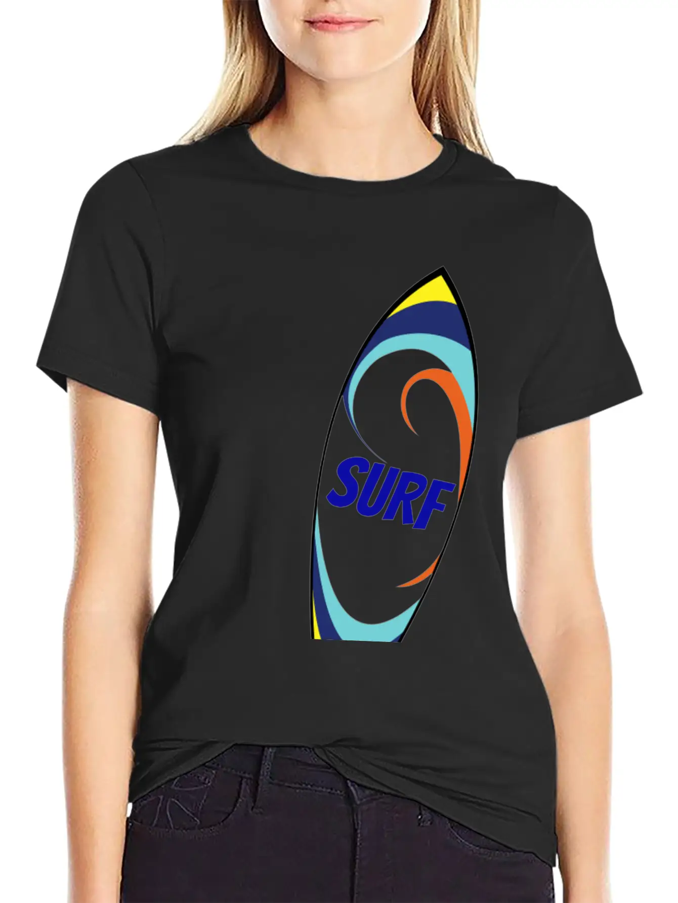 Surfing Breathable Graphic T-Shirt – Perfect For Casual Days
