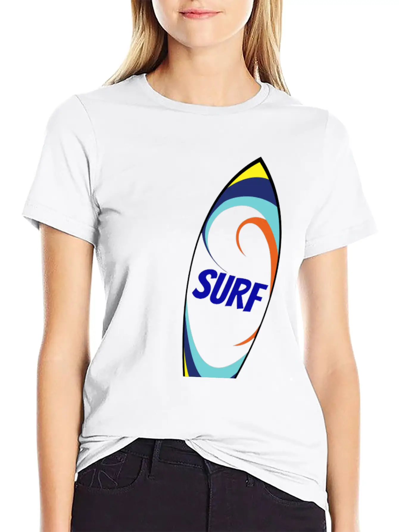 Surfing Breathable Graphic T-Shirt – Perfect For Casual Days