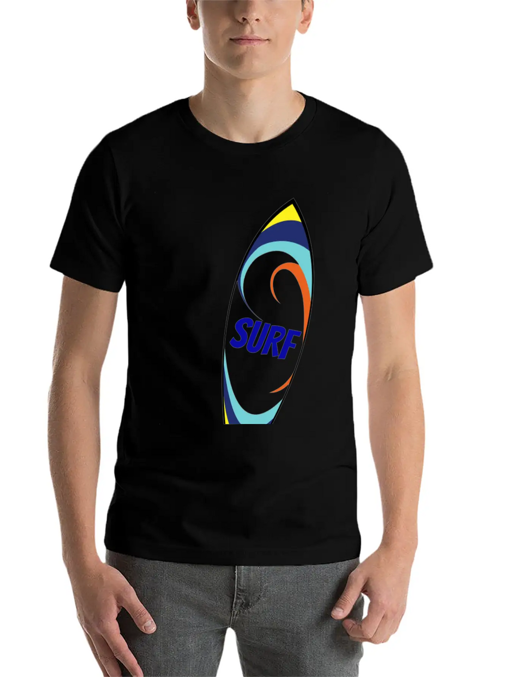 Surfing Breathable Graphic T-Shirt – Perfect For Casual Days
