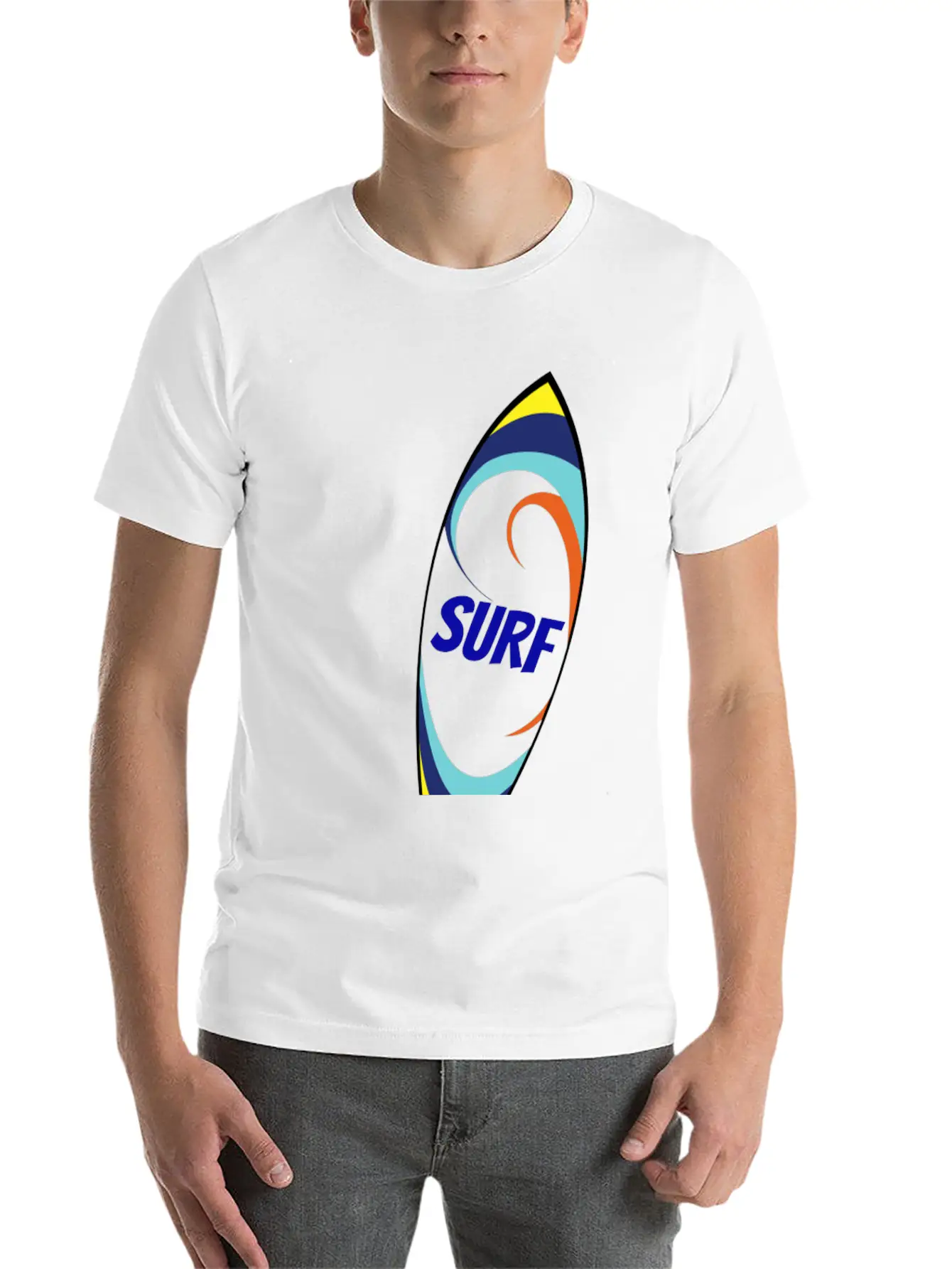 Surfing Breathable Graphic T-Shirt – Perfect For Casual Days