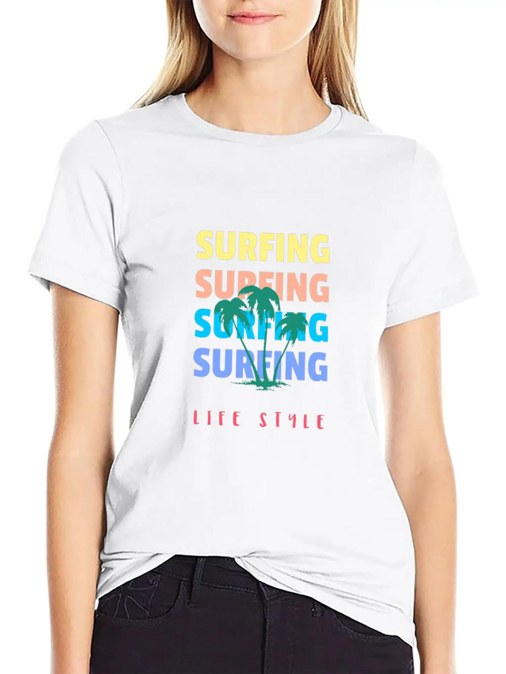 Surfing Life Style Classic Cotton Tee – Unisex Comfort For Any Season