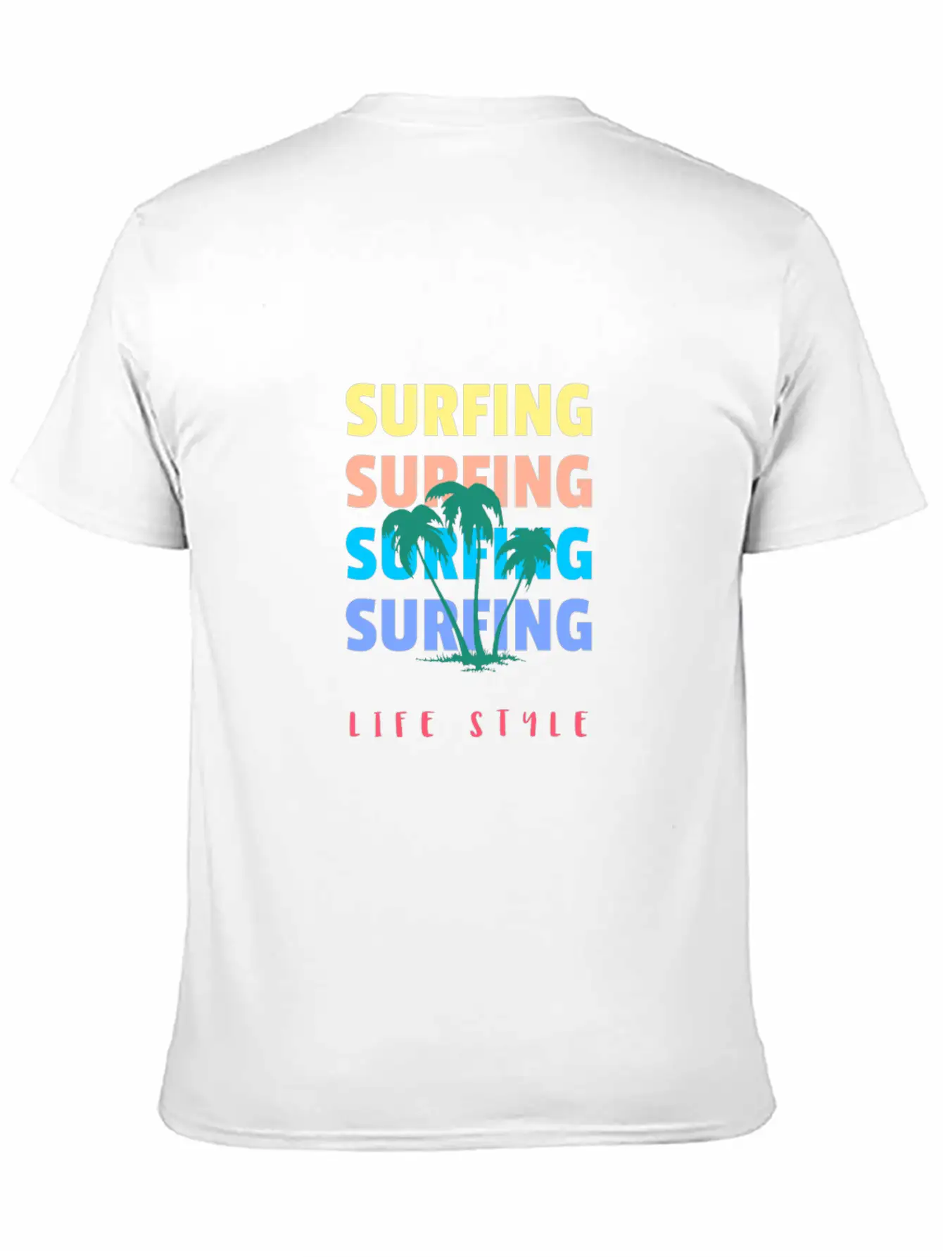 Surfing Life Style Classic Cotton Tee – Unisex Comfort For Any Season