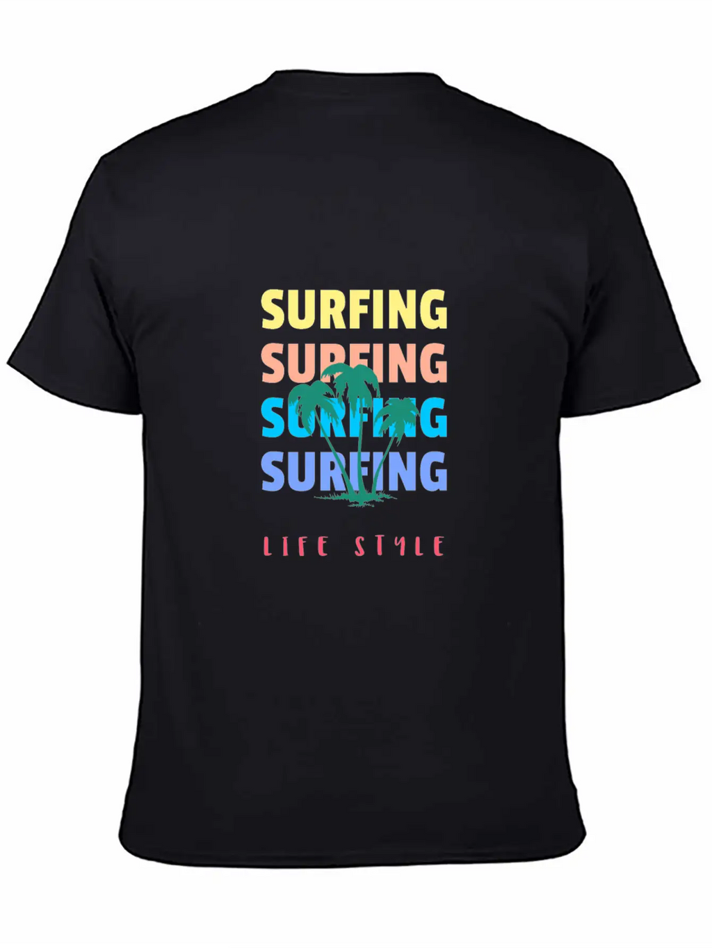 Surfing Life Style Classic Cotton Tee – Unisex Comfort For Any Season