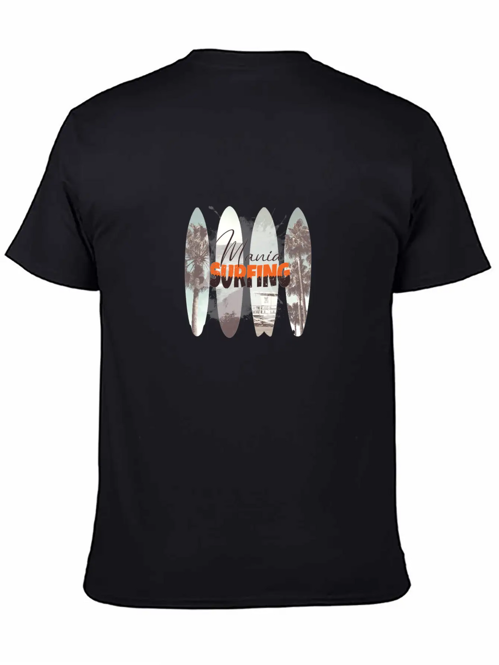 Surfing Mania Classic Cotton Tee – Unisex Comfort For Any Season