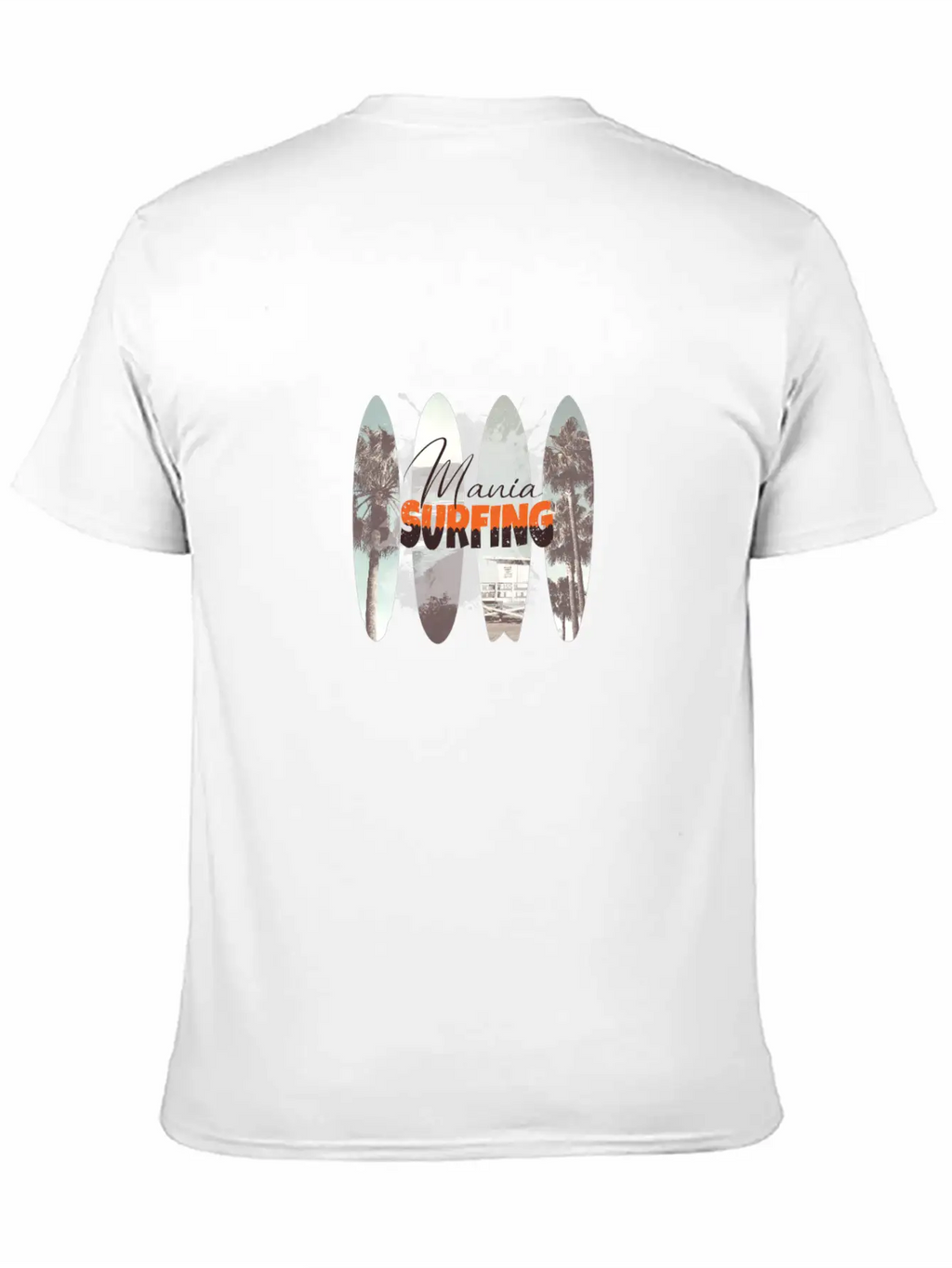 Surfing Mania Classic Cotton Tee – Unisex Comfort For Any Season