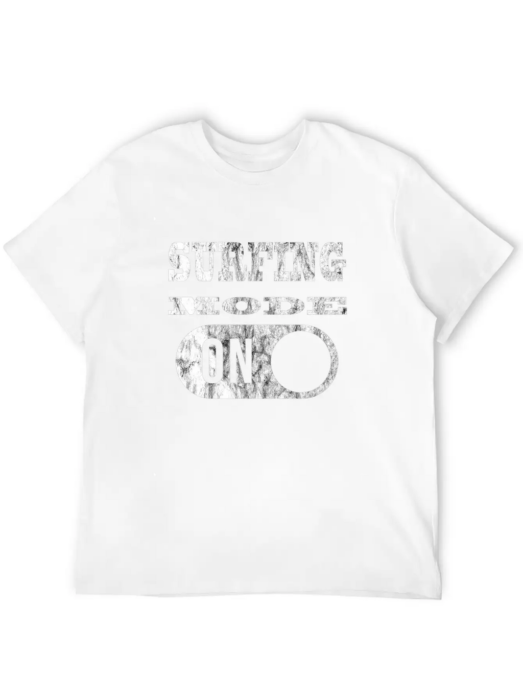 SURFING MODE ON Breathable Soft Cotton T-Shirt – Timeless Casual Look