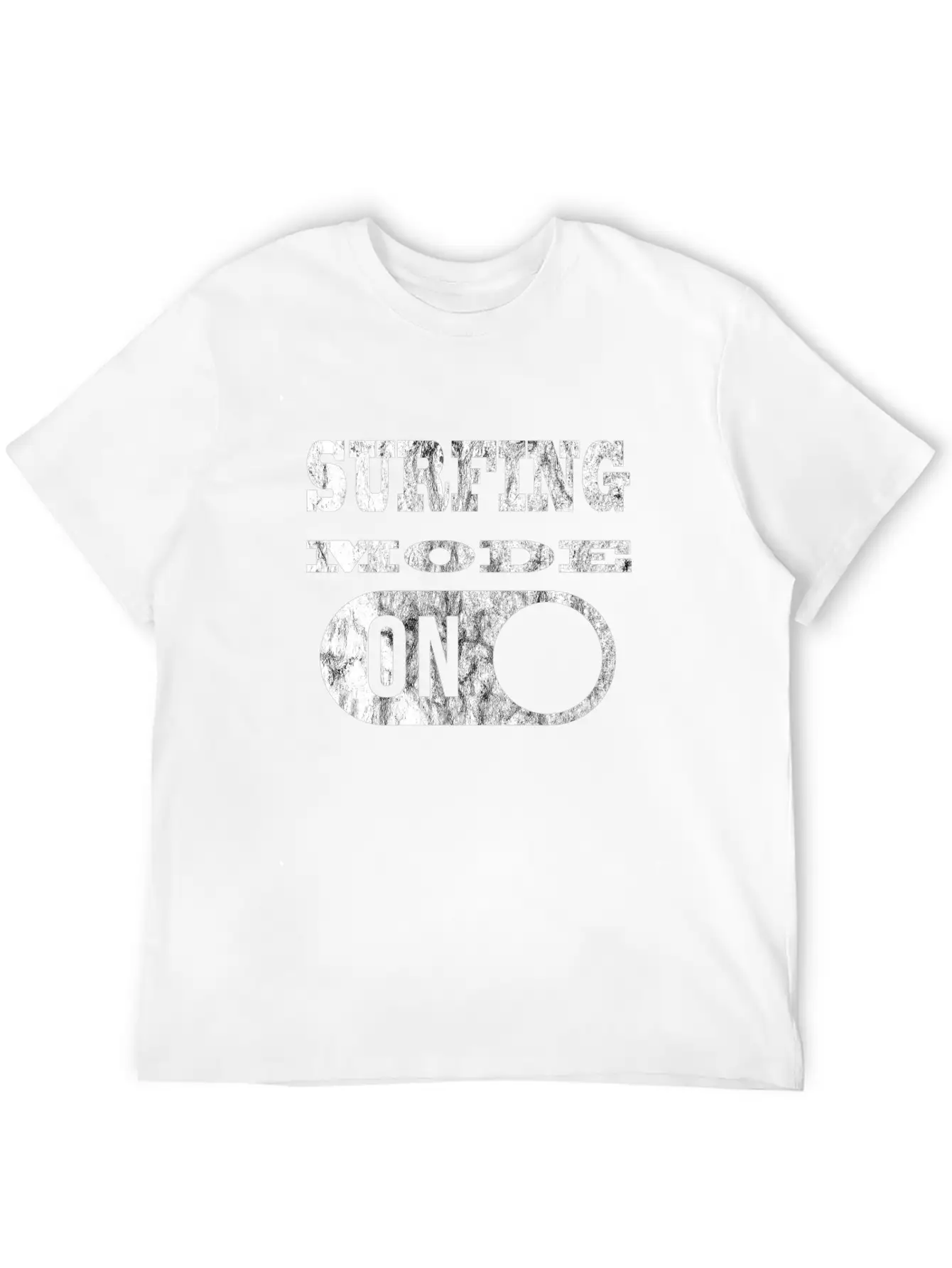 SURFING MODE ON Breathable Soft Cotton T-Shirt – Timeless Casual Look