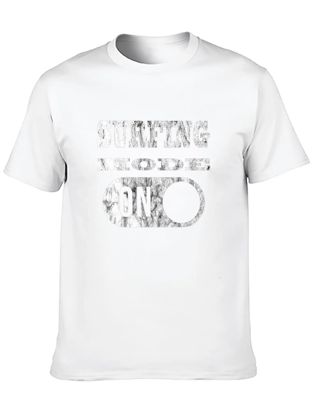 SURFING MODE ON Breathable Soft Cotton T-Shirt – Timeless Casual Look