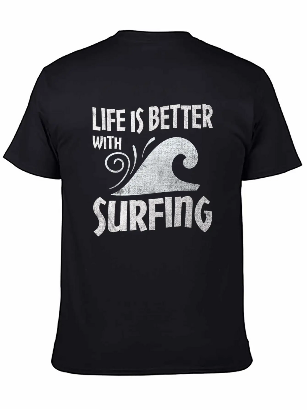 Surfing Modern Fit Casual T-Shirt – Clean And Versatile Design