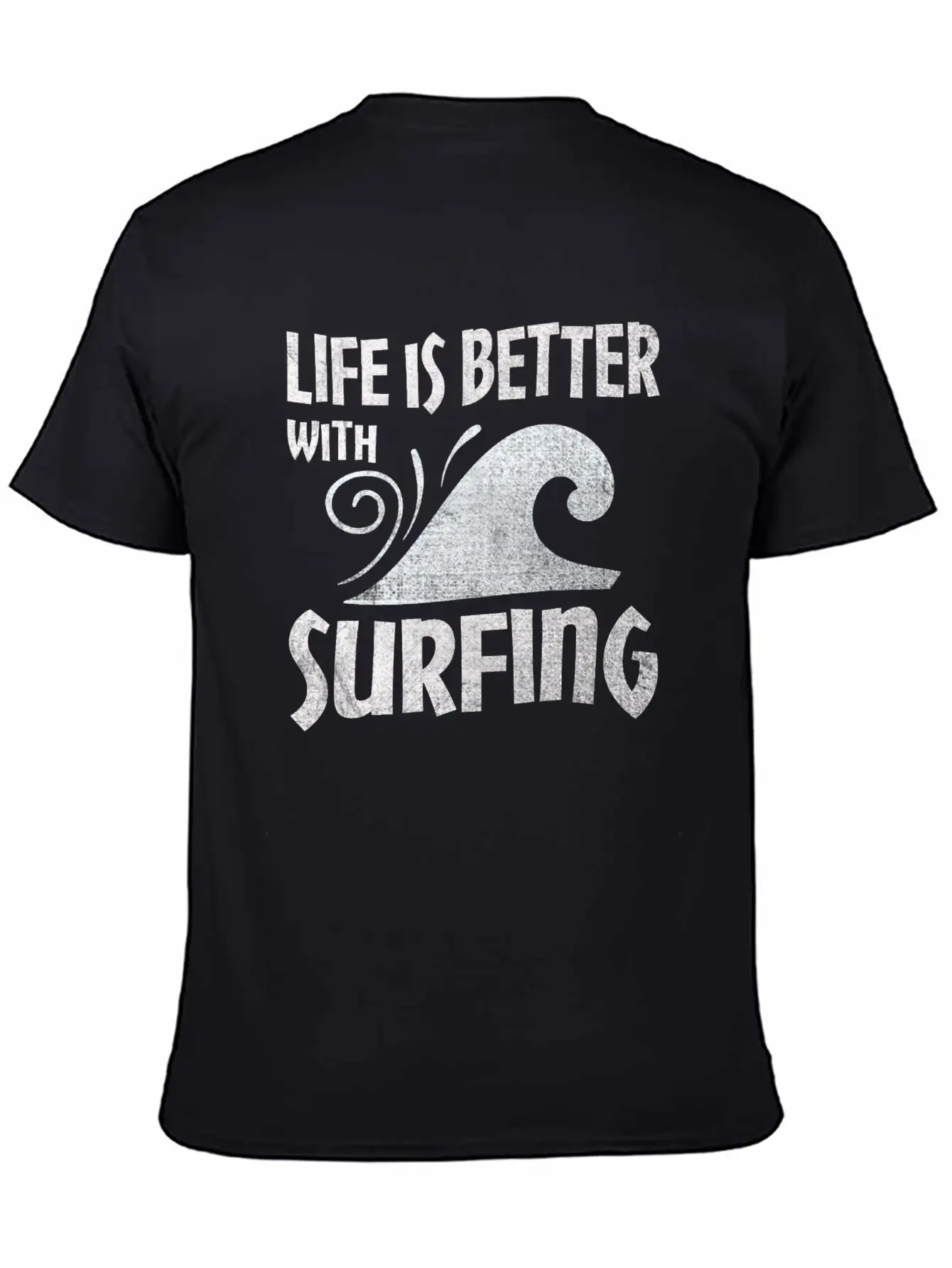 Surfing Modern Fit Casual T-Shirt – Clean And Versatile Design
