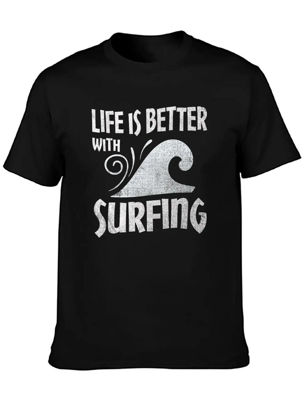 Surfing Modern Fit Casual T-Shirt – Clean And Versatile Design