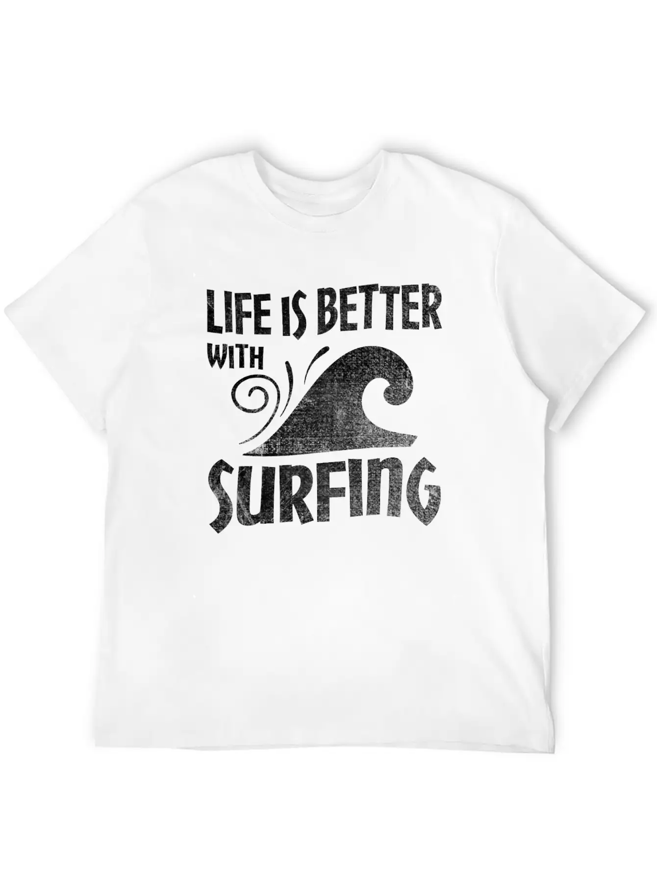 Surfing Modern Fit Casual T-Shirt – Clean And Versatile Design