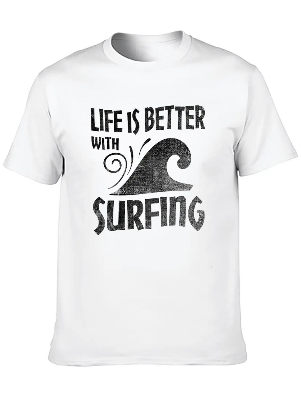 Surfing Modern Fit Casual T-Shirt – Clean And Versatile Design