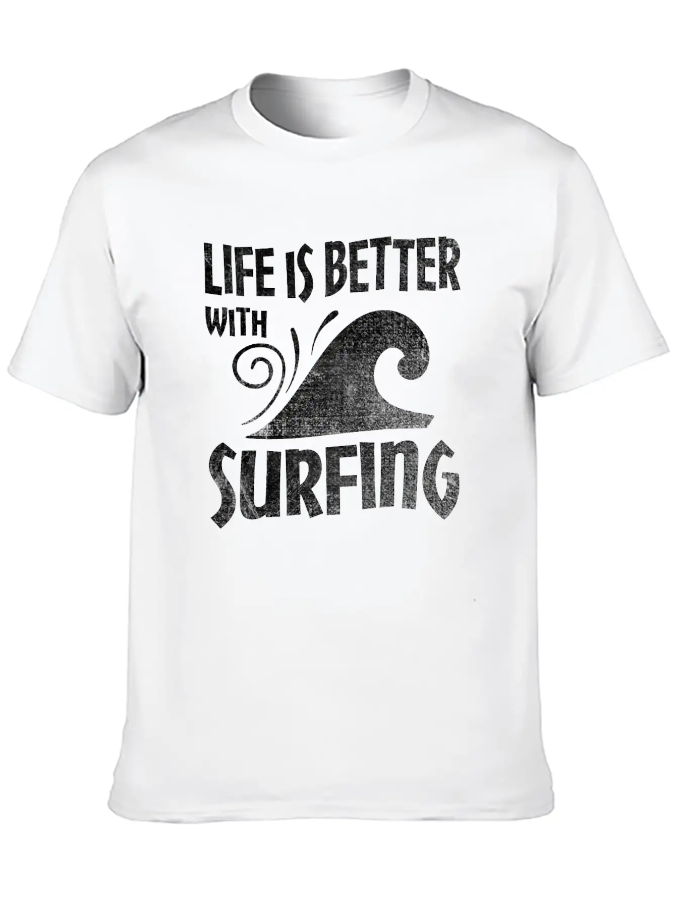 Surfing Modern Fit Casual T-Shirt – Clean And Versatile Design