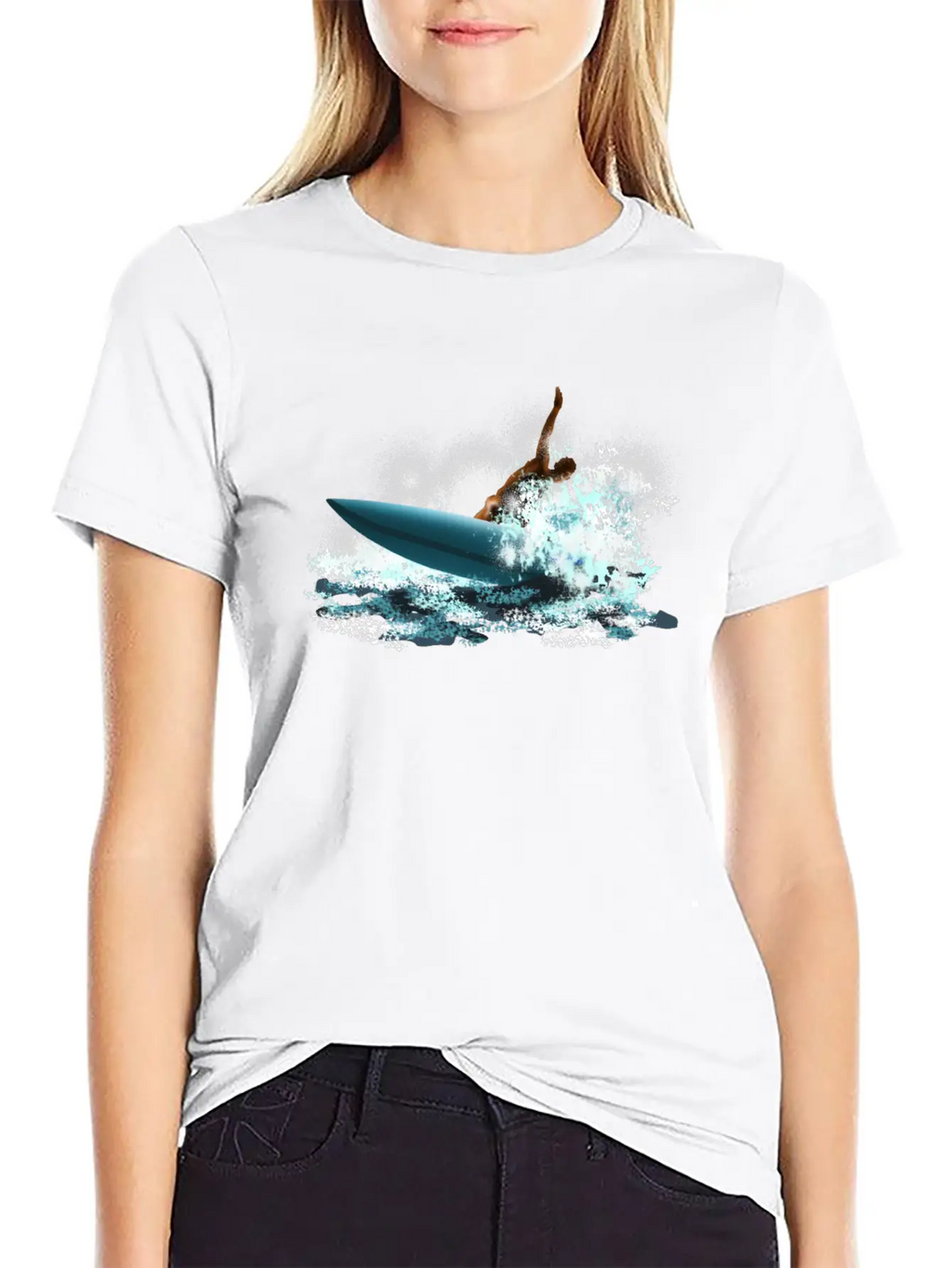 Surfing Relaxed Everyday Tee – Lightweight And Durable Cotton