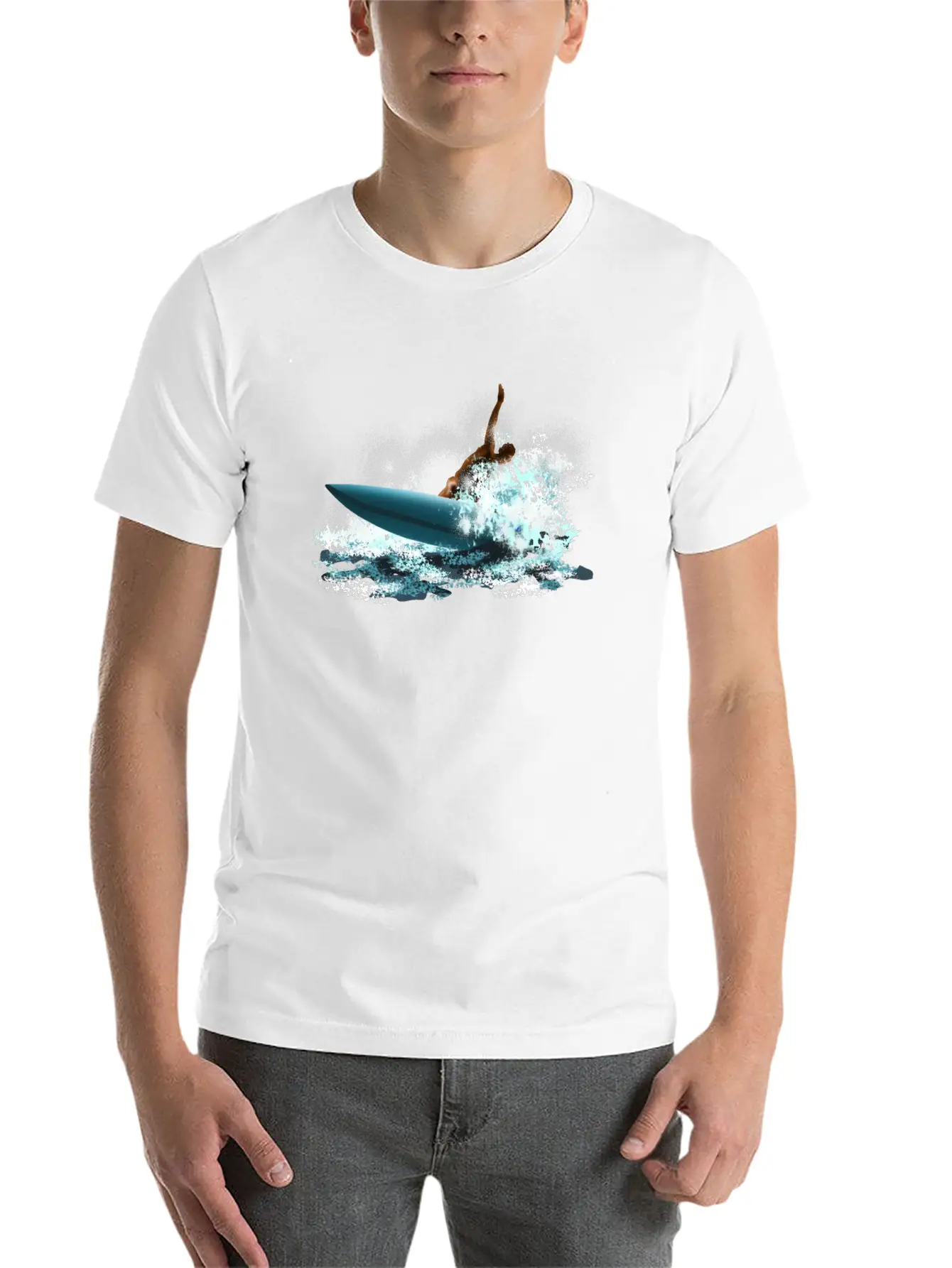 Surfing Relaxed Everyday Tee – Lightweight And Durable Cotton