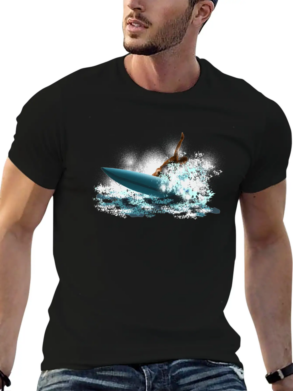 Surfing Relaxed Everyday Tee – Lightweight And Durable Cotton