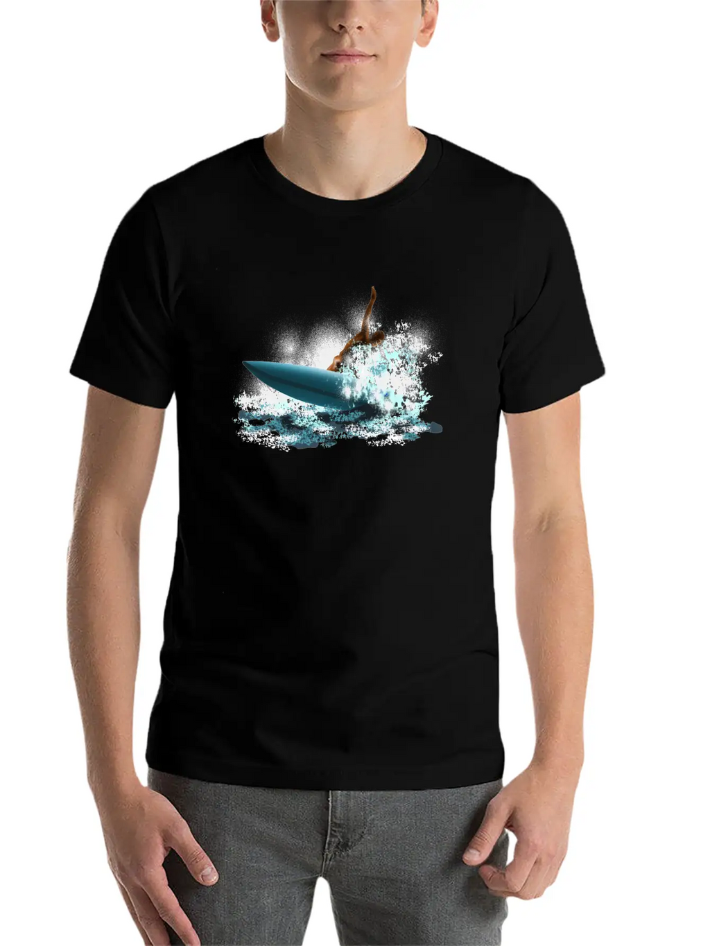 Surfing Relaxed Everyday Tee – Lightweight And Durable Cotton