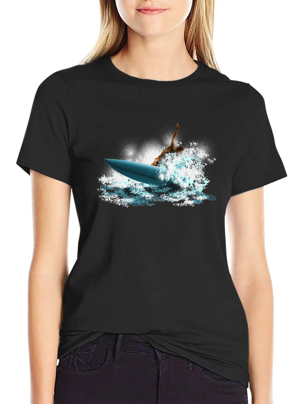 Surfing Relaxed Everyday Tee – Lightweight And Durable Cotton
