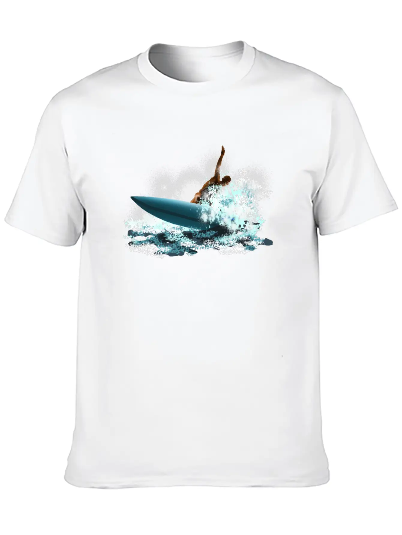 Surfing Relaxed Everyday Tee – Lightweight And Durable Cotton