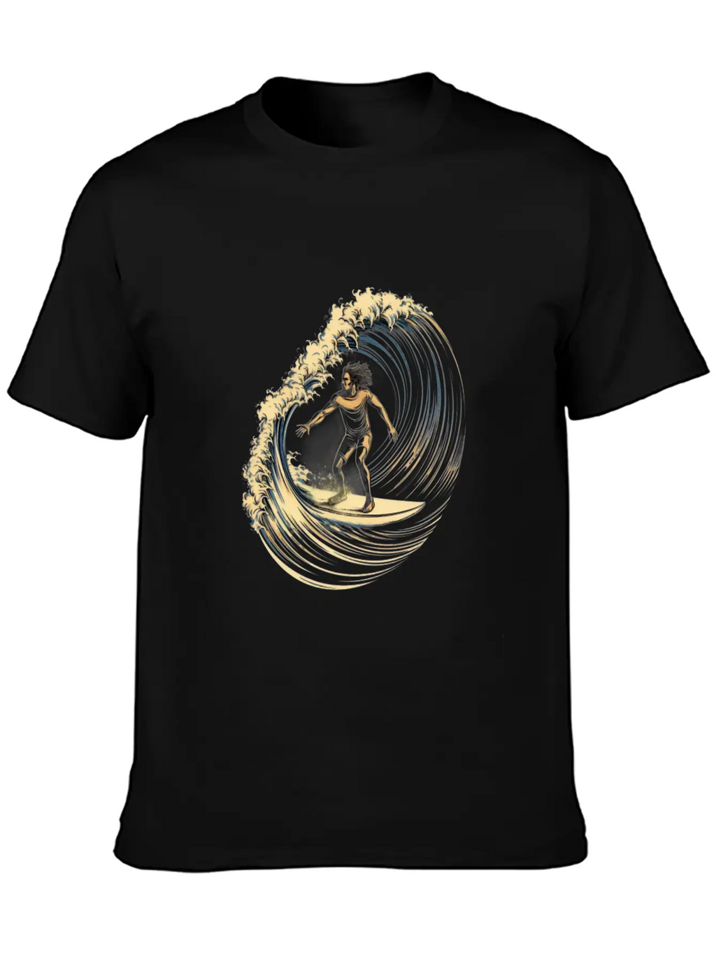 Surfing Surfer Surf Surfboarding Breathable Soft Cotton T-Shirt – Timeless Casual Look