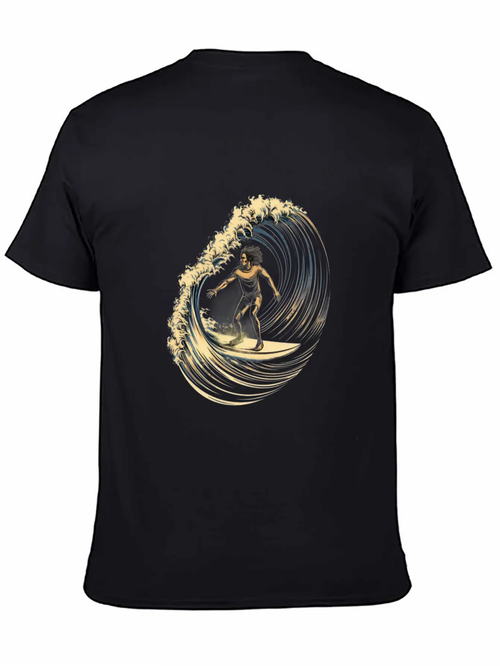 Surfing Surfer Surf Surfboarding Breathable Soft Cotton T-Shirt – Timeless Casual Look