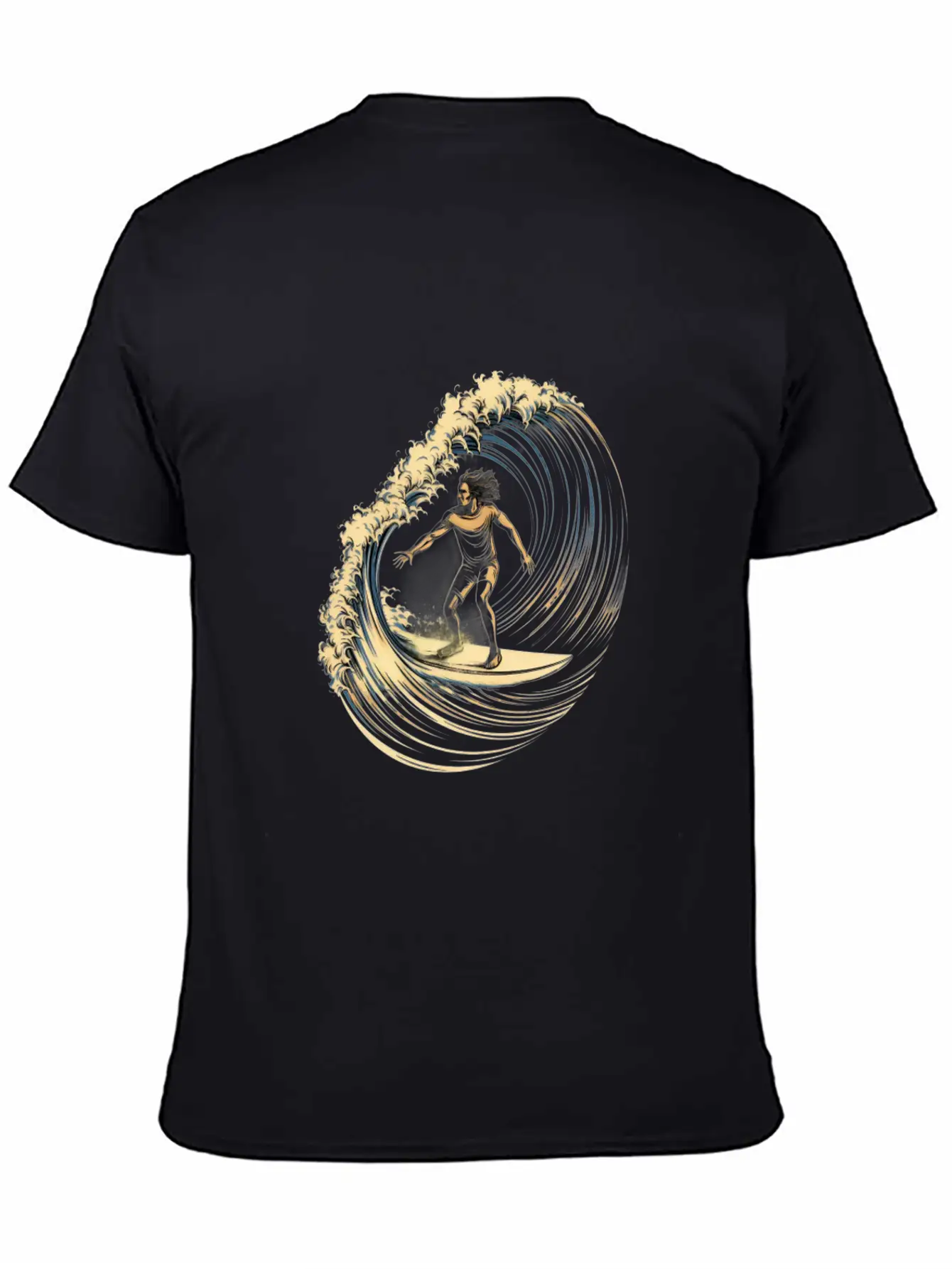 Surfing Surfer Surf Surfboarding Breathable Soft Cotton T-Shirt – Timeless Casual Look