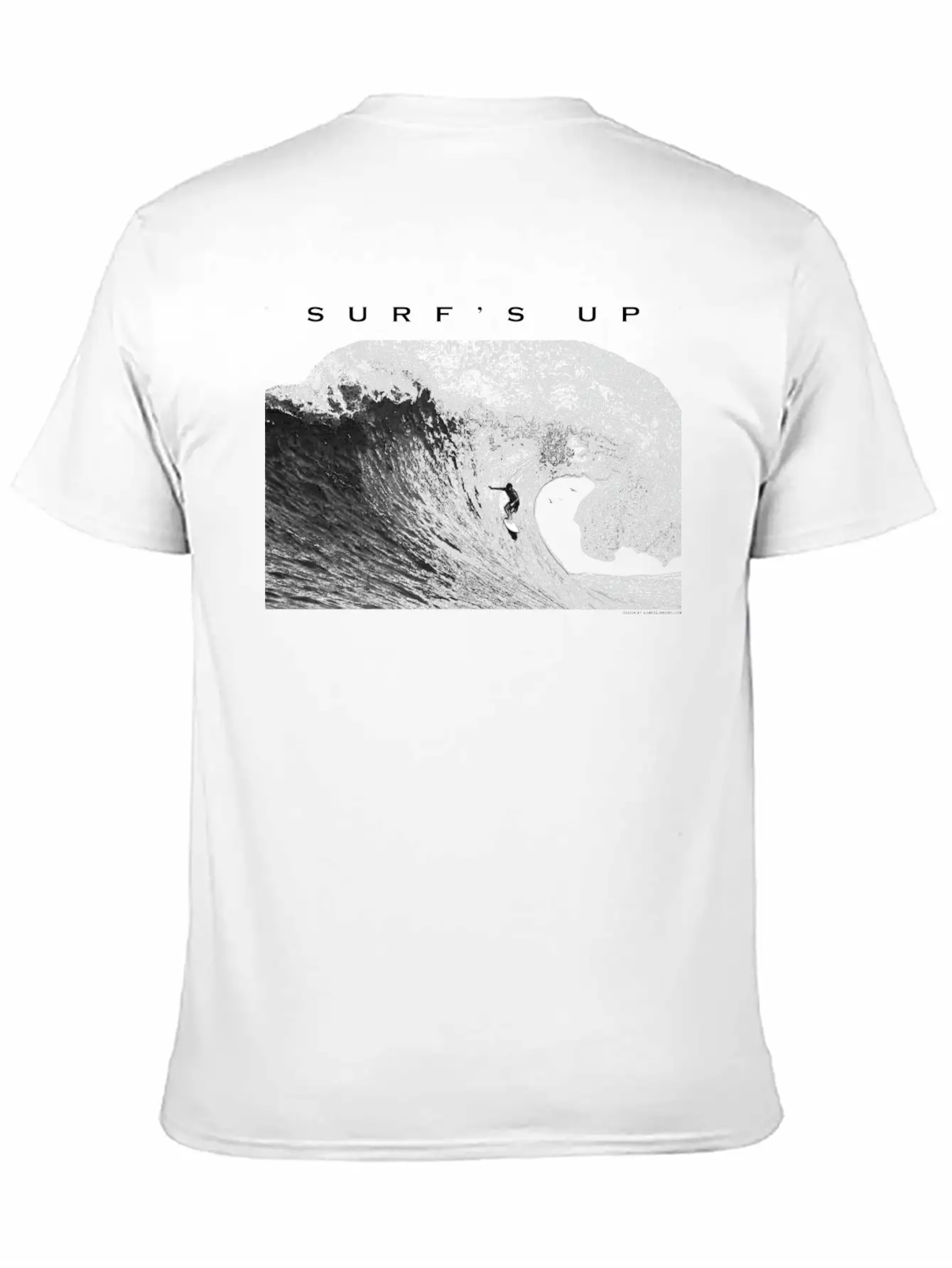 Surfing Surfer Wave, Surf's Up Modern Fit Casual T-Shirt – Clean And Versatile Design