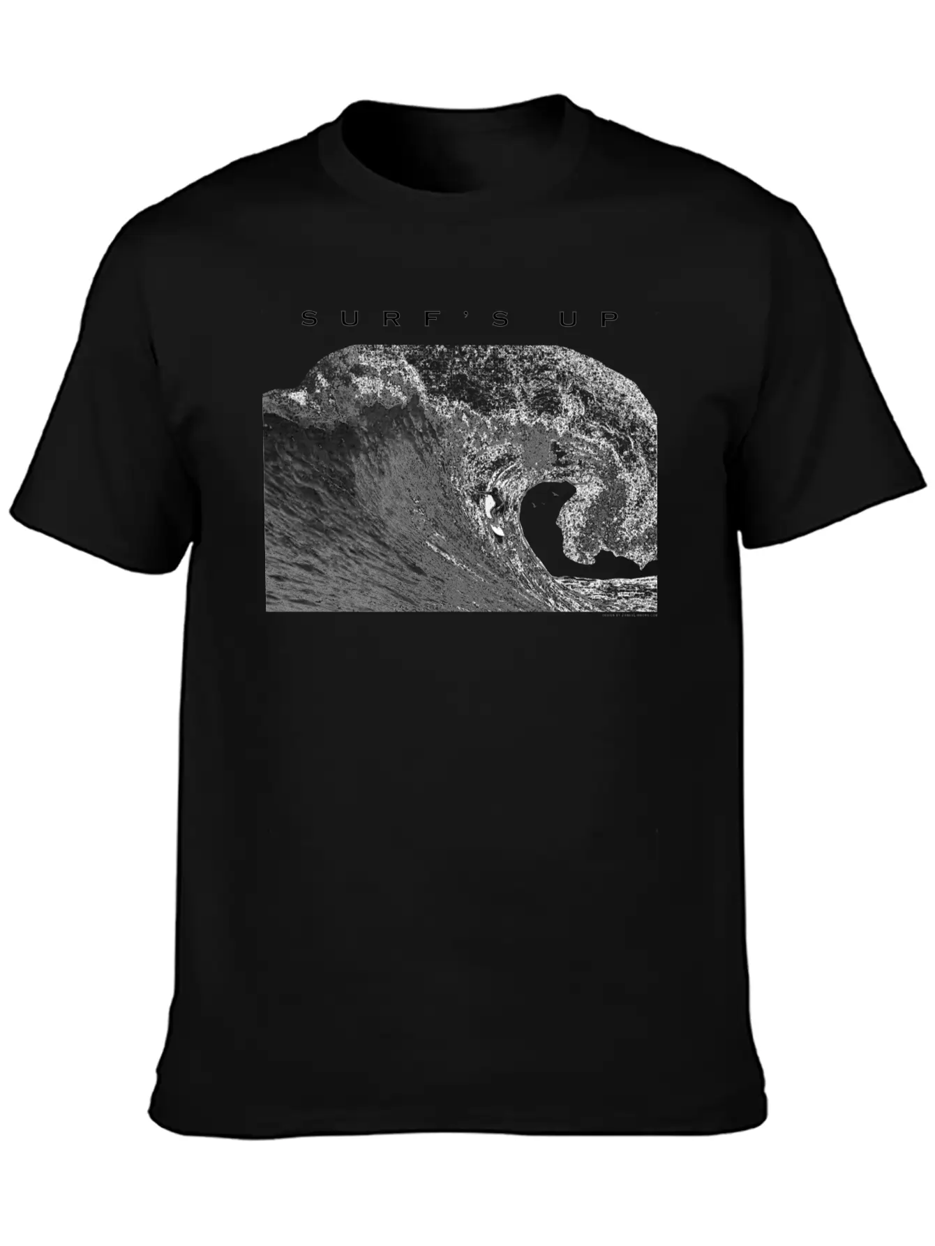 Surfing Surfer Wave, Surf's Up Modern Fit Casual T-Shirt – Clean And Versatile Design