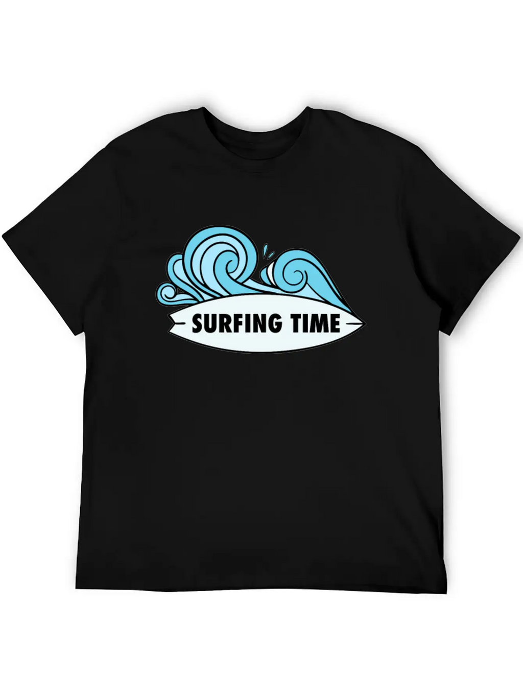 Surfing Time Relaxed Everyday Tee – Lightweight And Durable Cotton