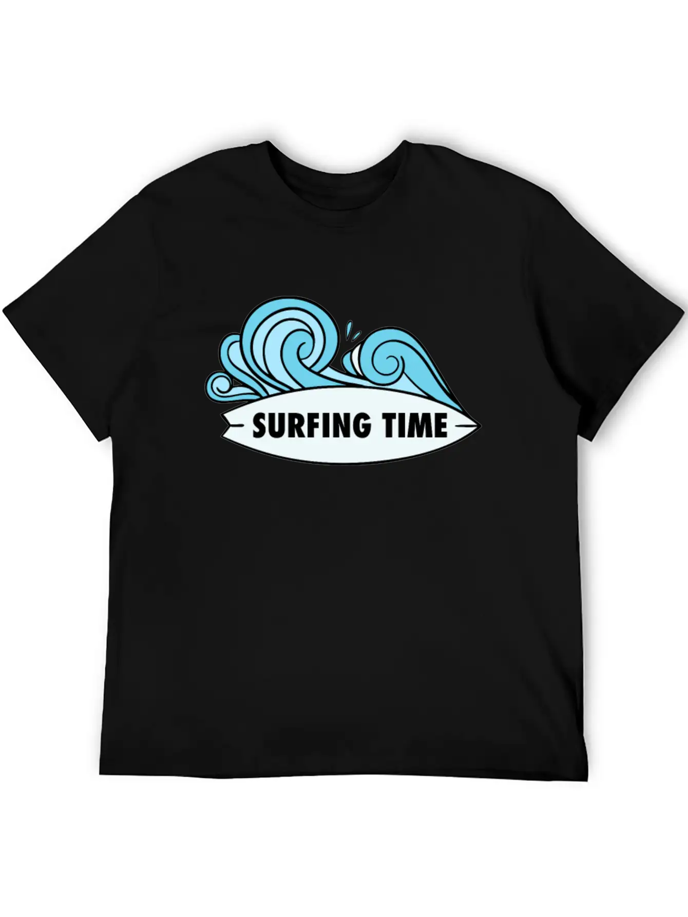 Surfing Time Relaxed Everyday Tee – Lightweight And Durable Cotton