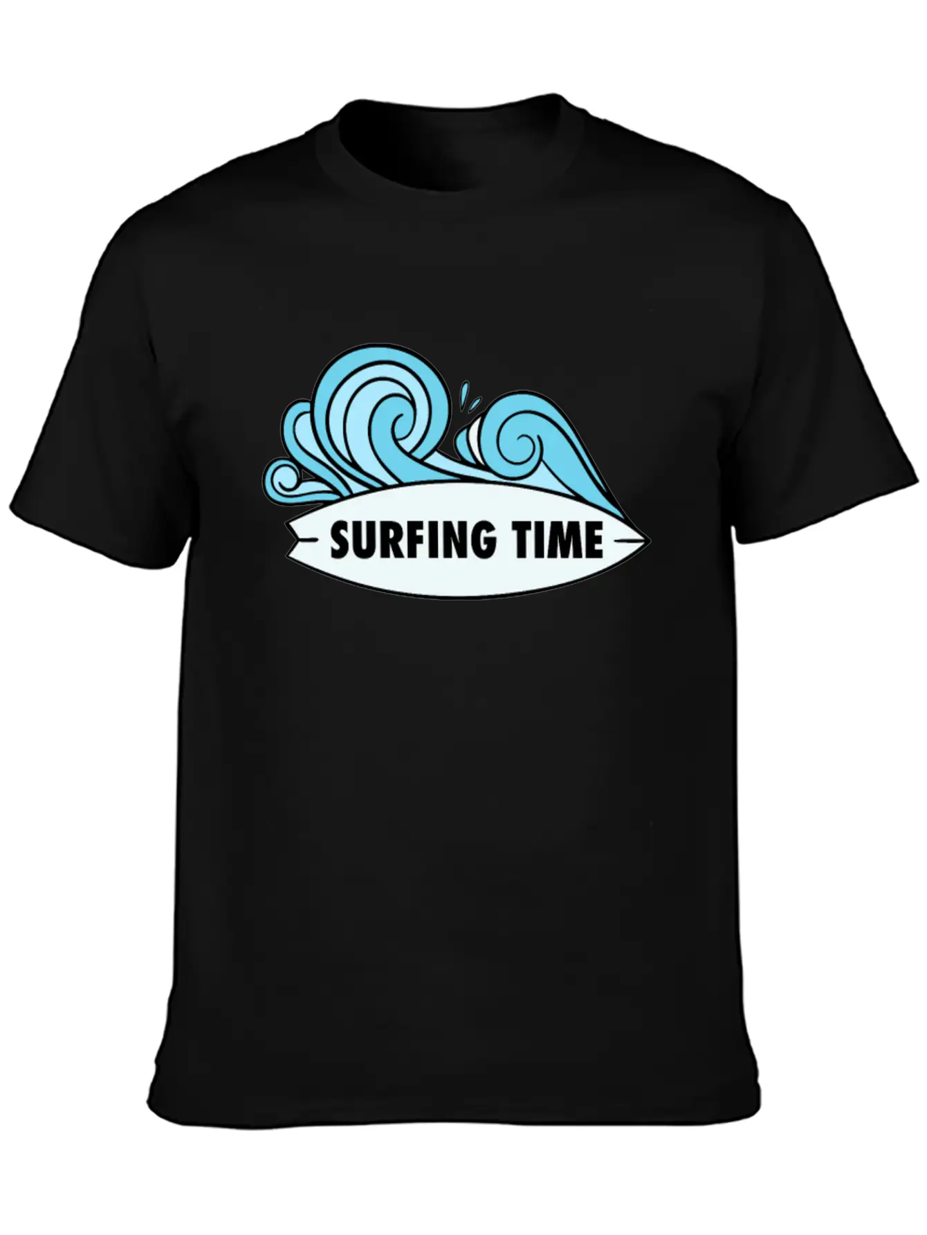 Surfing Time Relaxed Everyday Tee – Lightweight And Durable Cotton