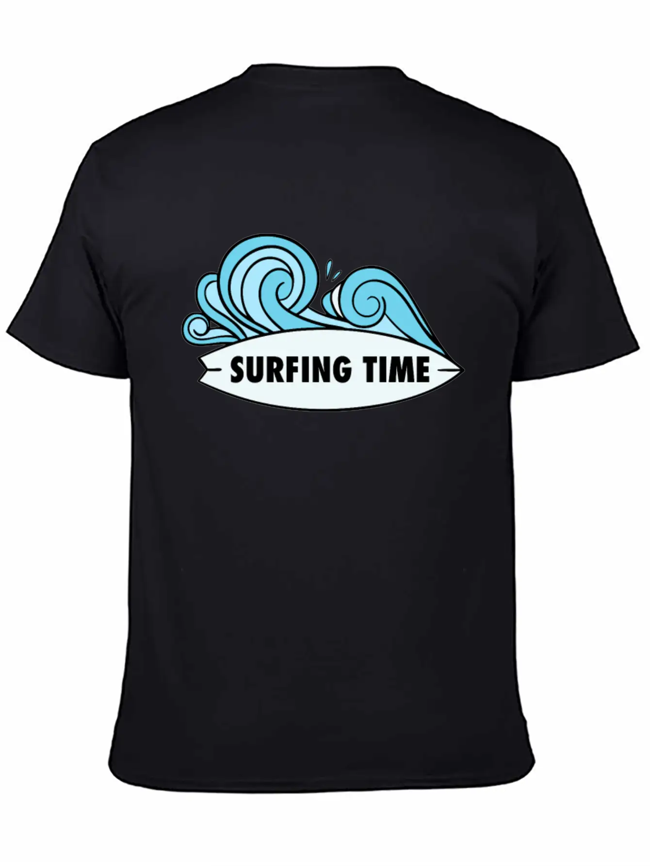 Surfing Time Relaxed Everyday Tee – Lightweight And Durable Cotton