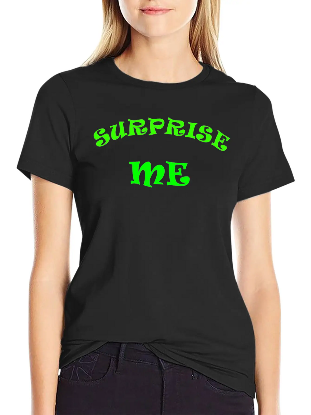Surprise Me Unisex Casual T-Shirt – Clean Design For Daily Comfort