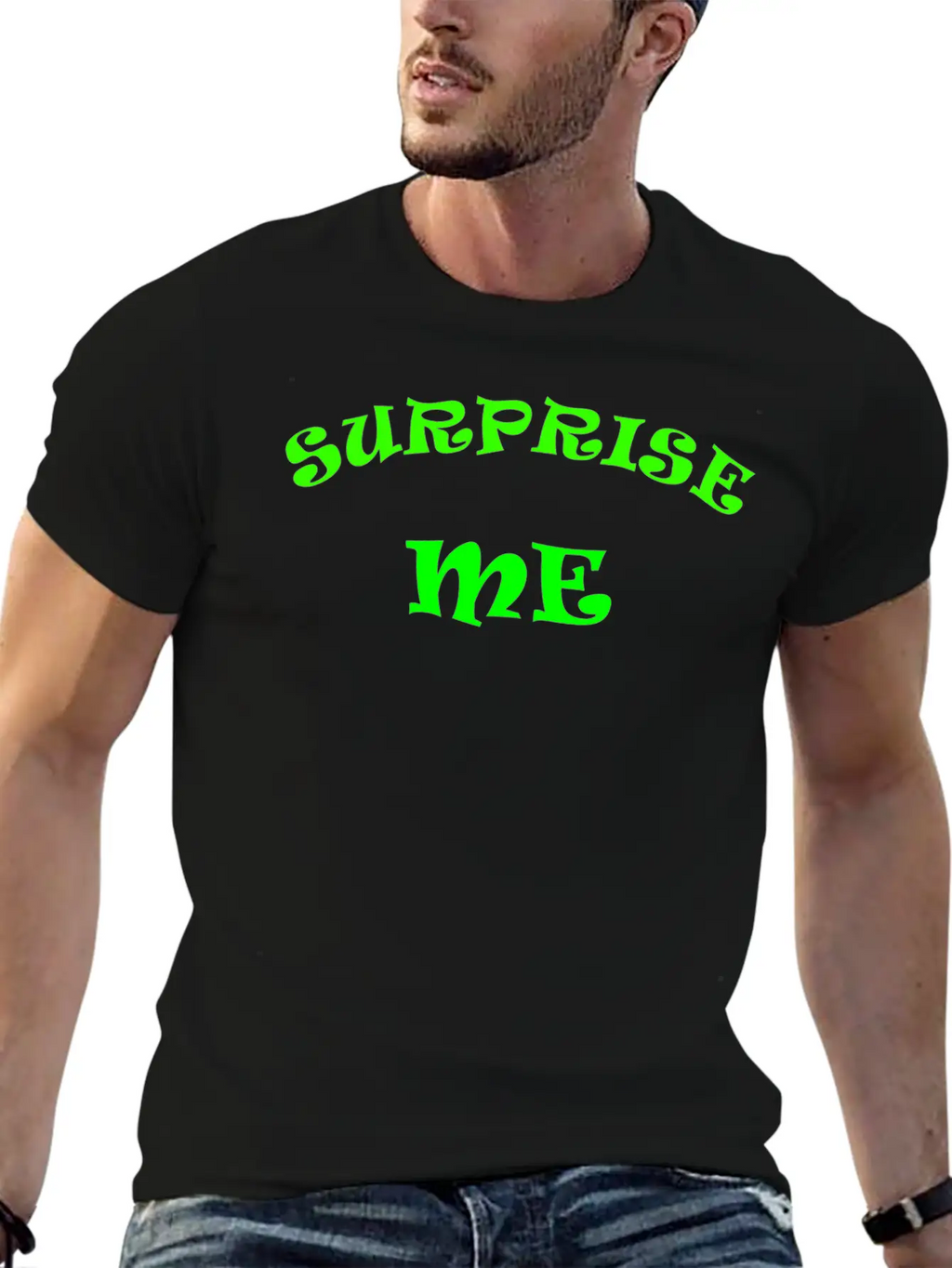Surprise Me Unisex Casual T-Shirt – Clean Design For Daily Comfort