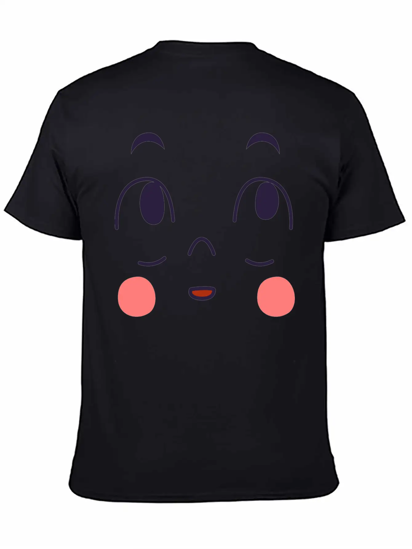 Surprised Expression Of Cartoon Emotion Face Essential Cotton Tee For Daily Outfits – Unisex Style
