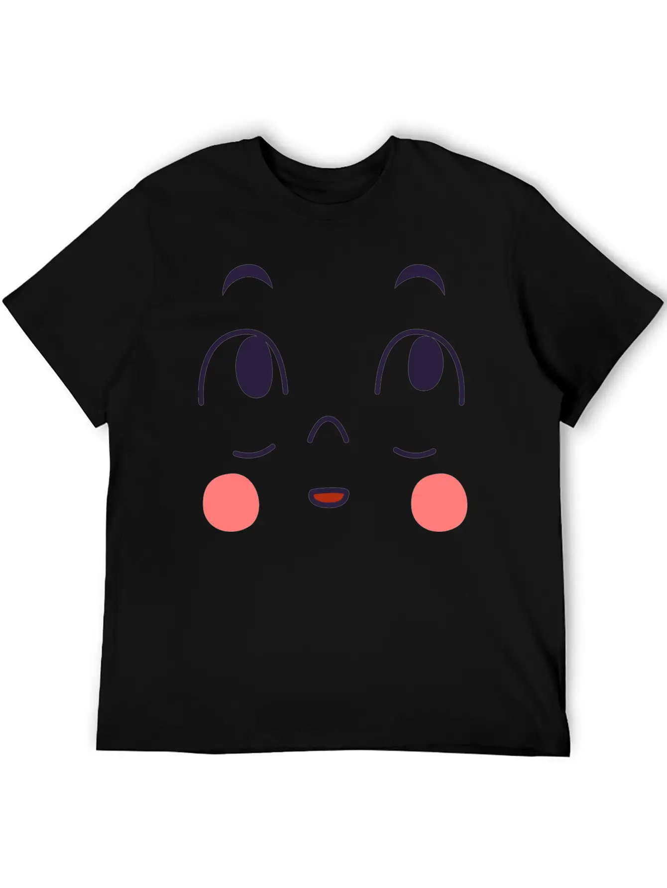 Surprised Expression Of Cartoon Emotion Face Essential Cotton Tee For Daily Outfits – Unisex Style