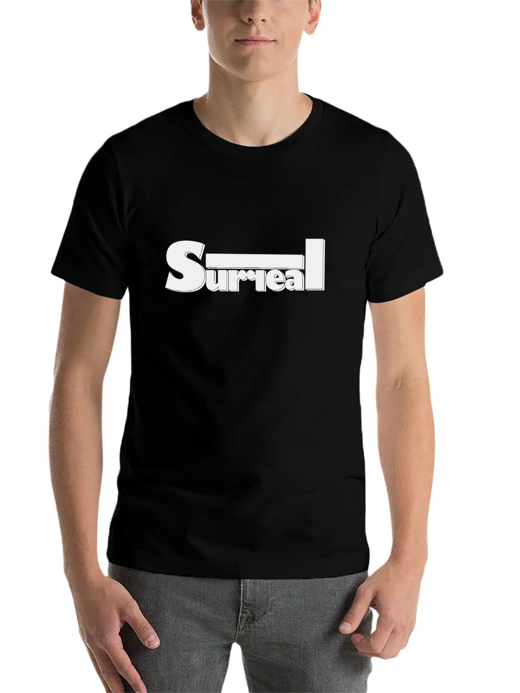Surreal Logo Relaxed Everyday Tee – Lightweight And Durable Cotton