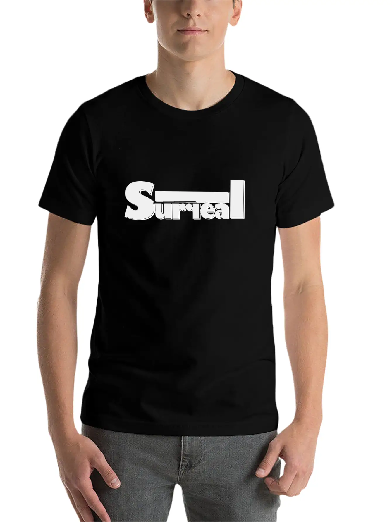 Surreal Logo Relaxed Everyday Tee – Lightweight And Durable Cotton