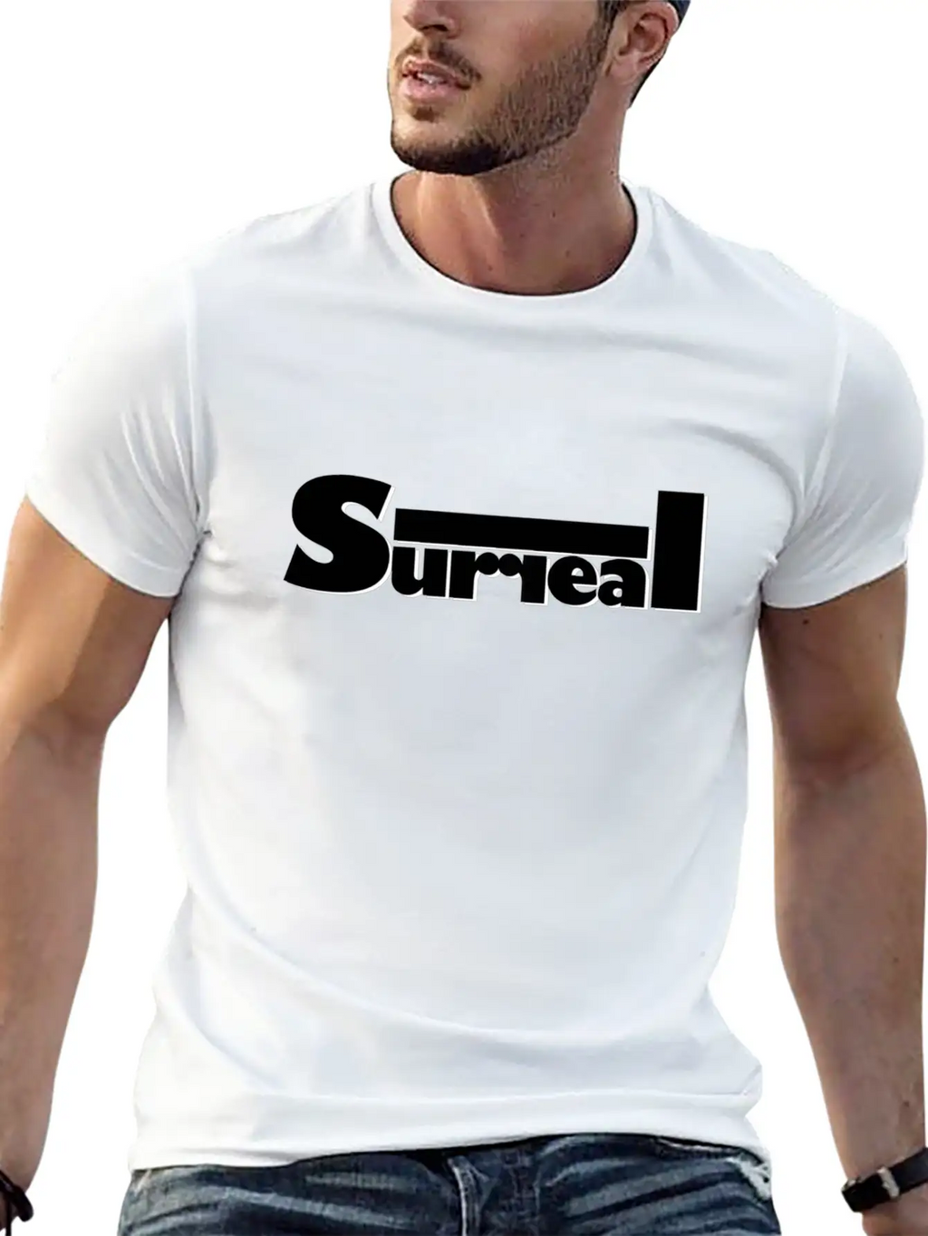 Surreal Logo Relaxed Everyday Tee – Lightweight And Durable Cotton