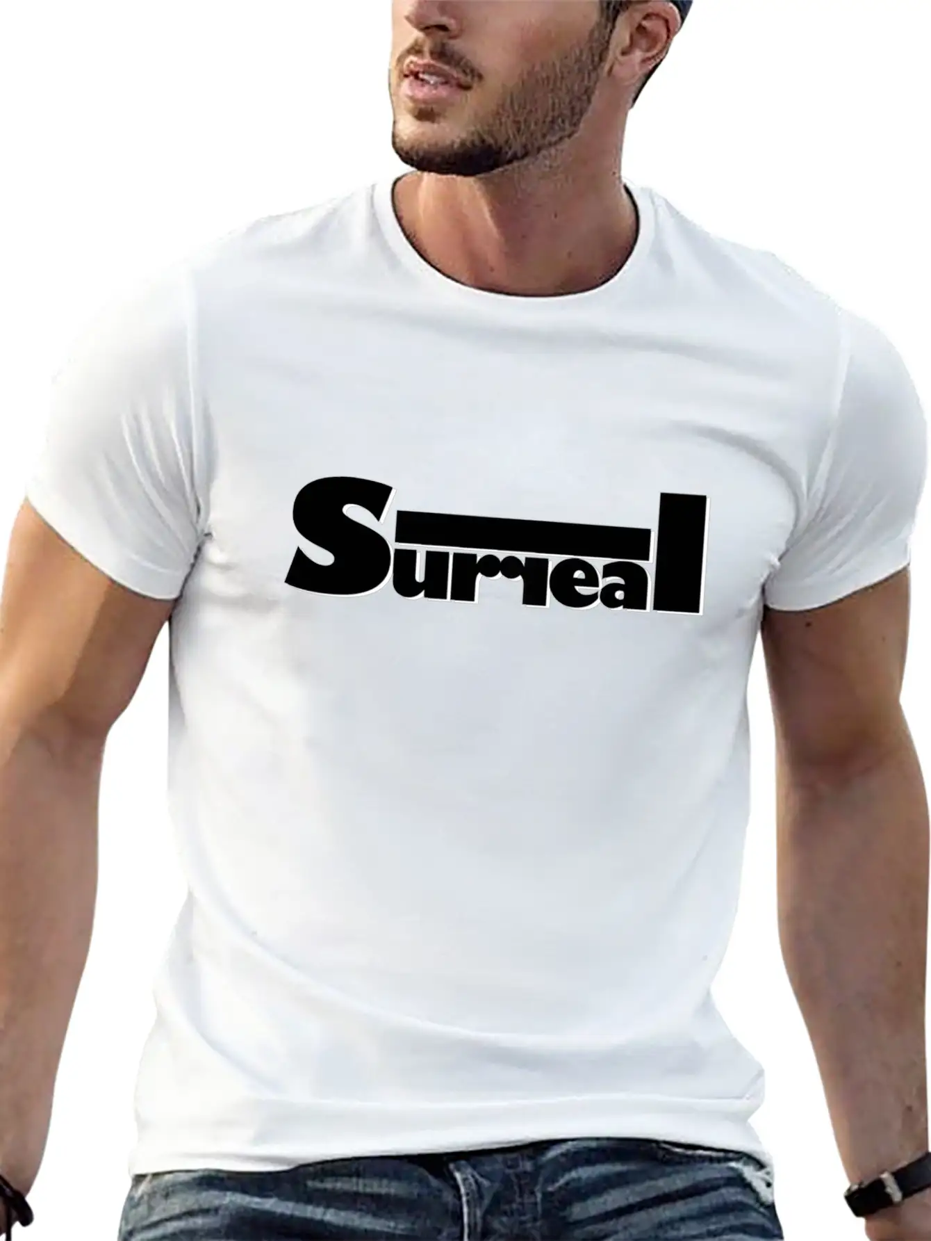 Surreal Logo Relaxed Everyday Tee – Lightweight And Durable Cotton