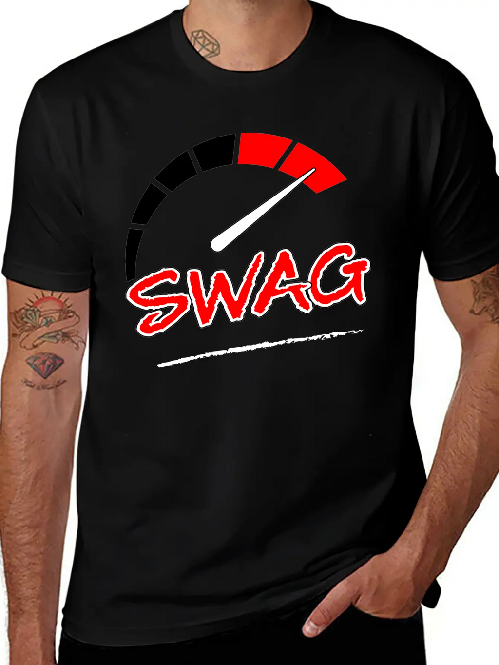 SWAG Basic Graphic T-Shirt – Daily Comfort In Soft Cotton