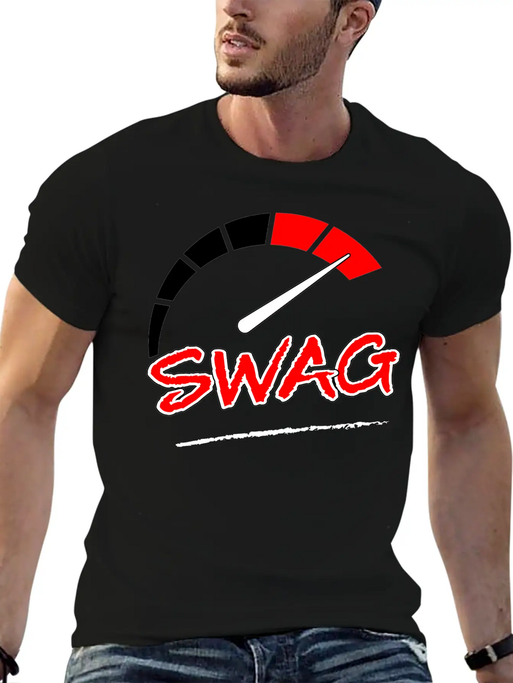 SWAG Basic Graphic T-Shirt – Daily Comfort In Soft Cotton
