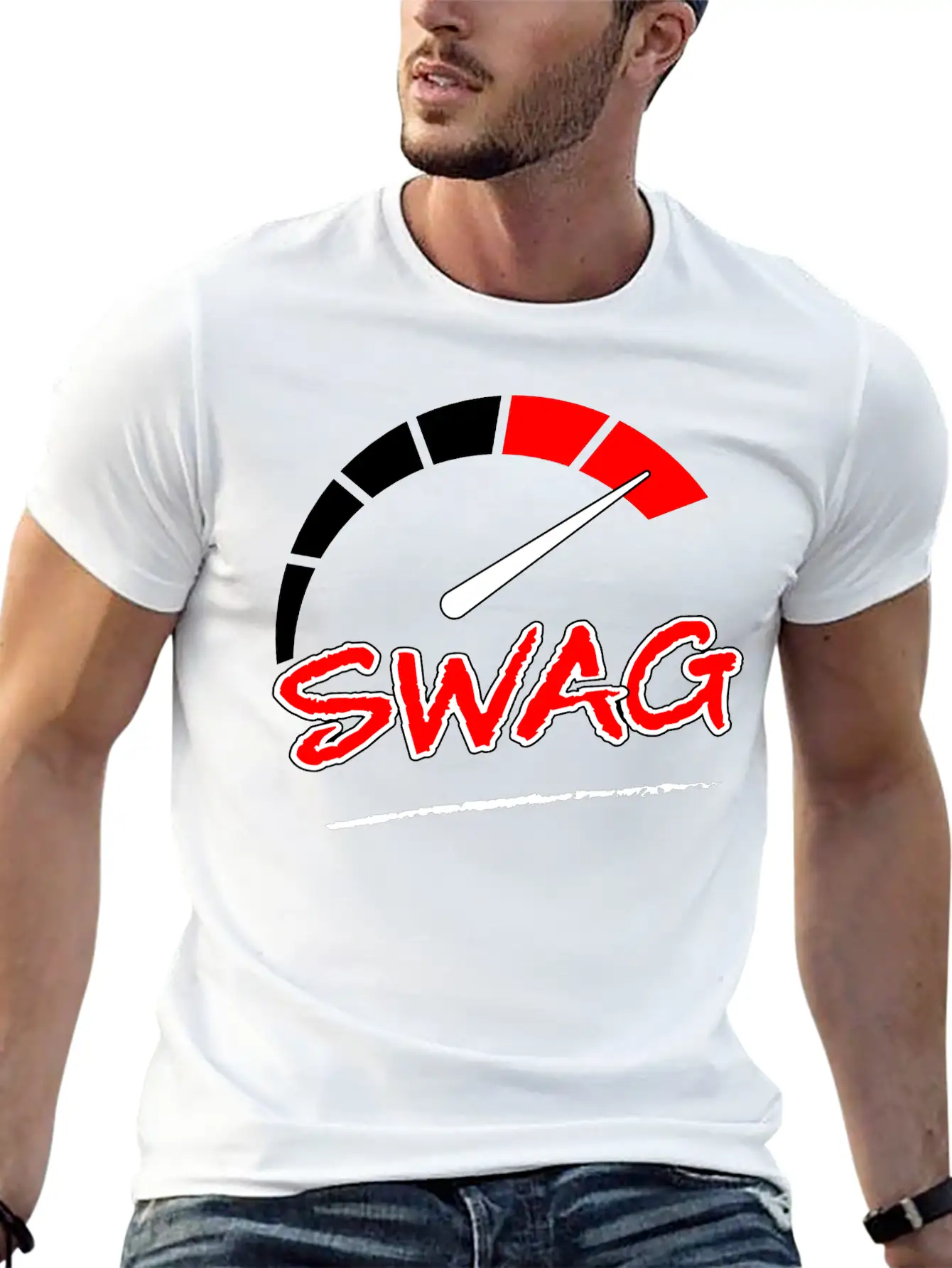 SWAG Basic Graphic T-Shirt – Daily Comfort In Soft Cotton