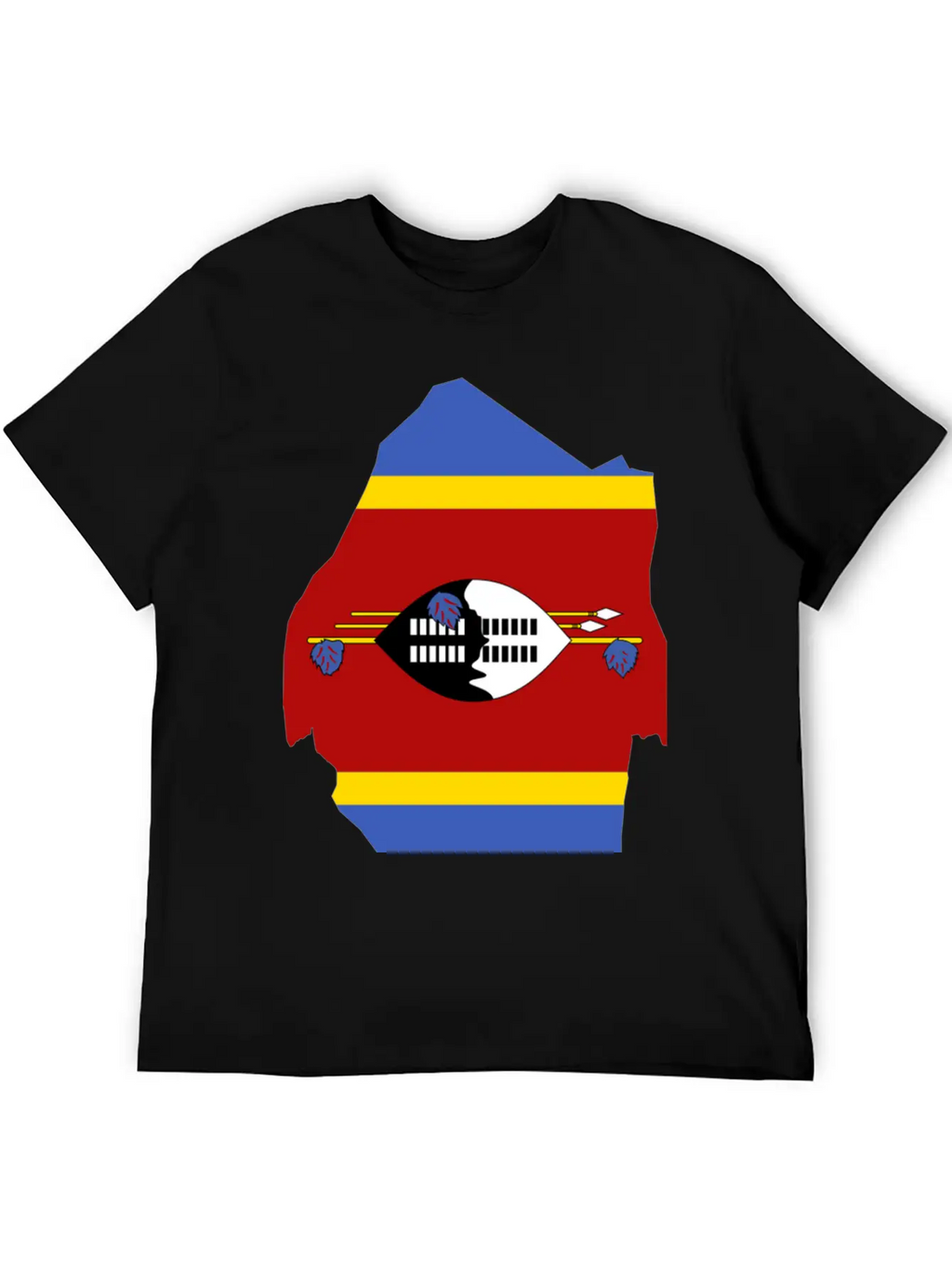 Swaziland Classic Cotton Tee – Unisex Comfort For Any Season